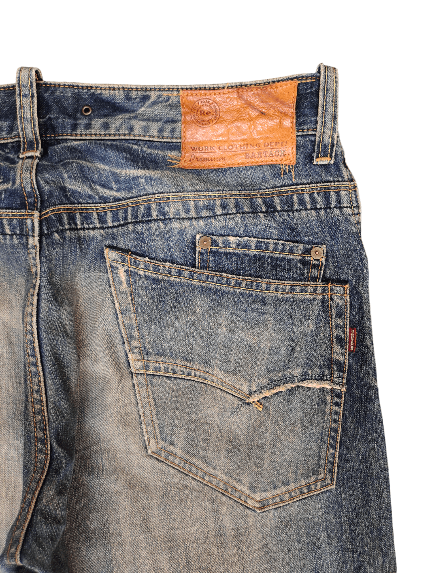 Undercover Japanese Brand Bartack Clawmark Denim Jeans Streetwear Size US 35 - 13 Thumbnail