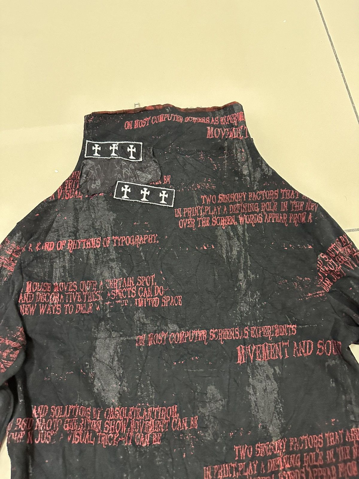 If Six Was Nine H.Anarchyism For Plus Punk Jacket High Collar Size US M / EU 48-50 / 2 - 10 Thumbnail