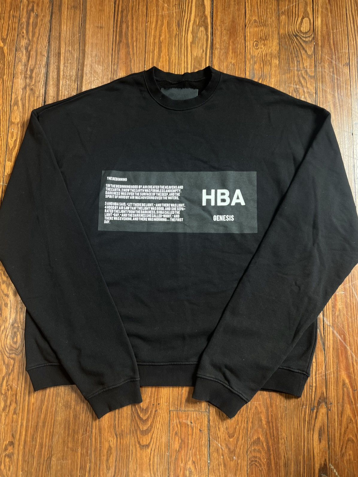 Hood By Air HBA Genesis Sweatshirt Size US S / EU 44-46 / 1 - 2 Thumbnail