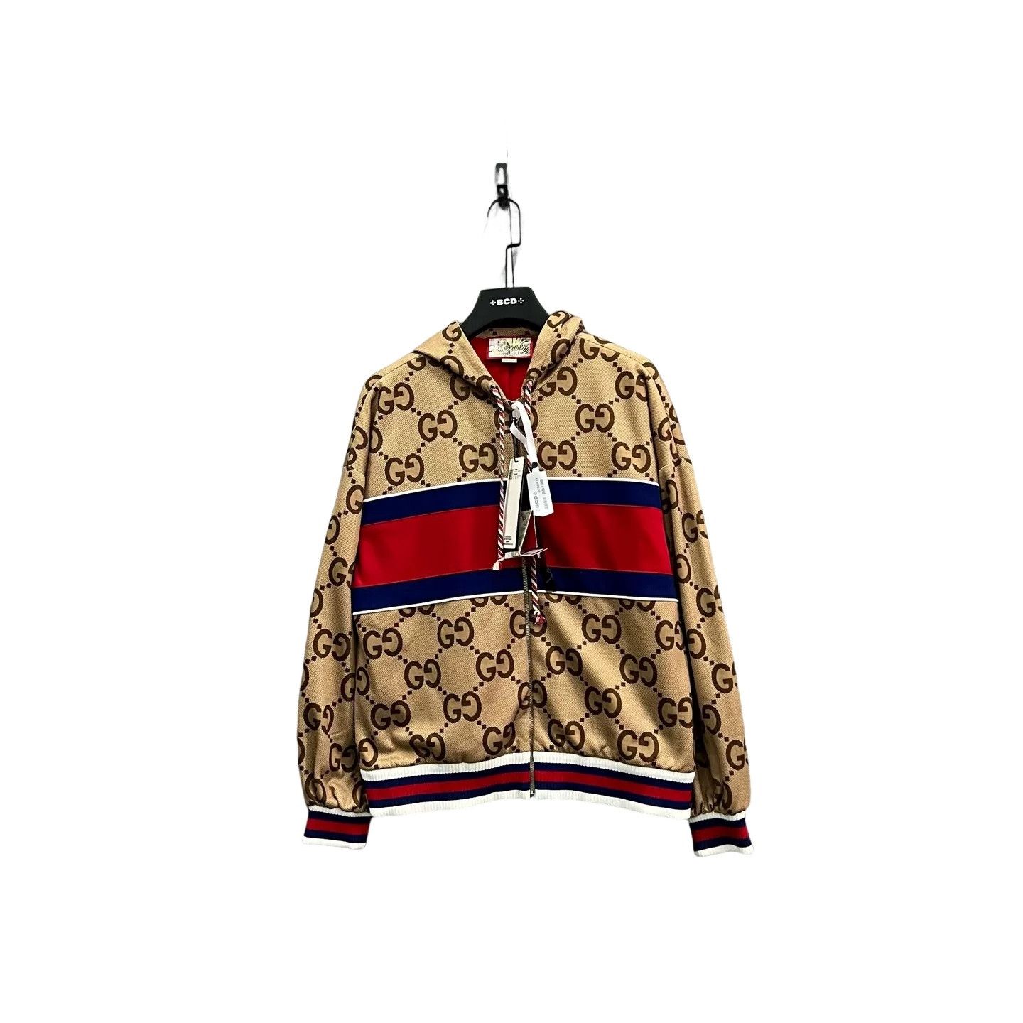 Gucci Gucci Tiger GG Monogram Zip Hoodie M Size US M / EU 48-50 / 2 - 1 Thumbnail