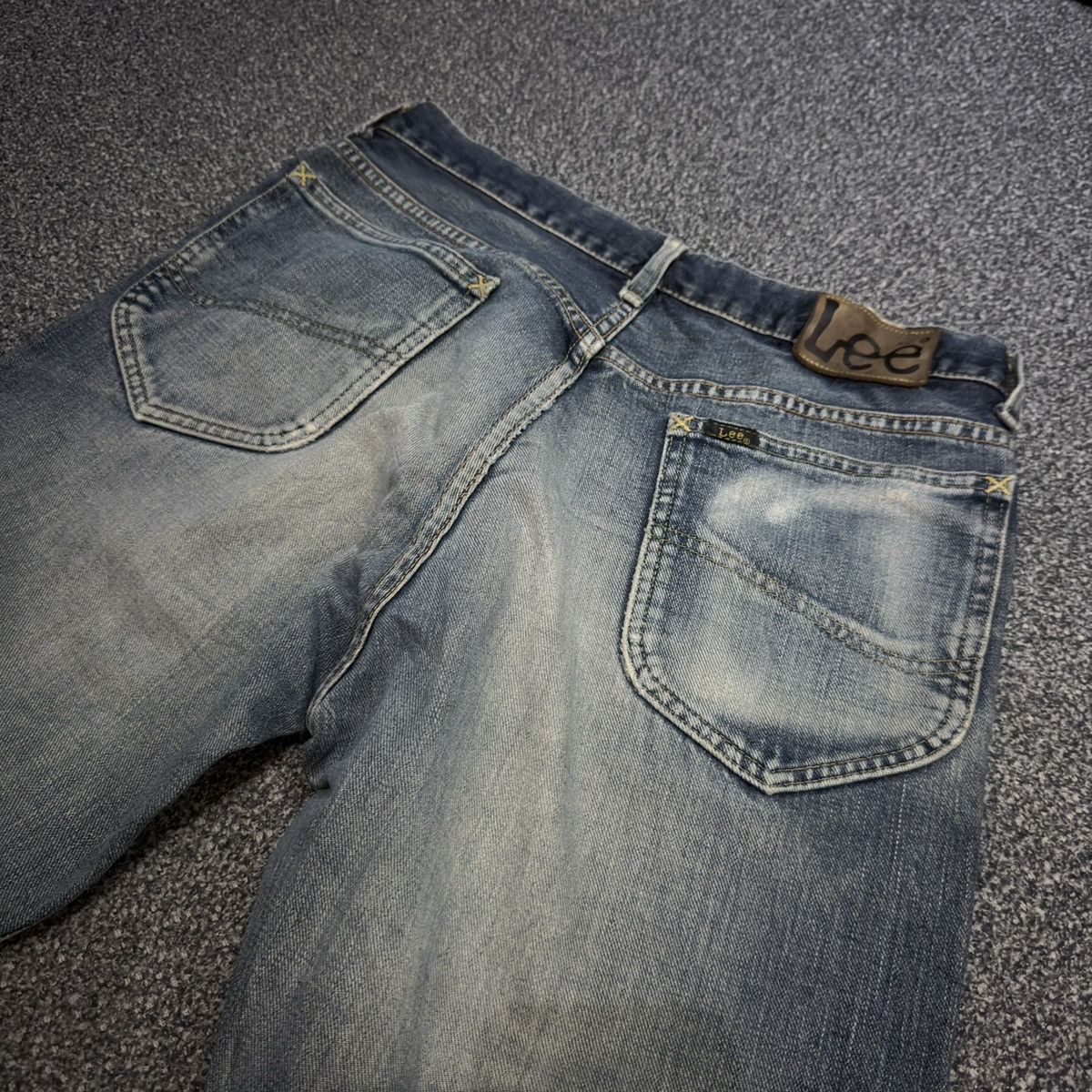 Seditionaries Vintage 90s Japanese Selvedge Lee Union Made Rusty Denim Size US 32 / EU 48 - 9 Thumbnail