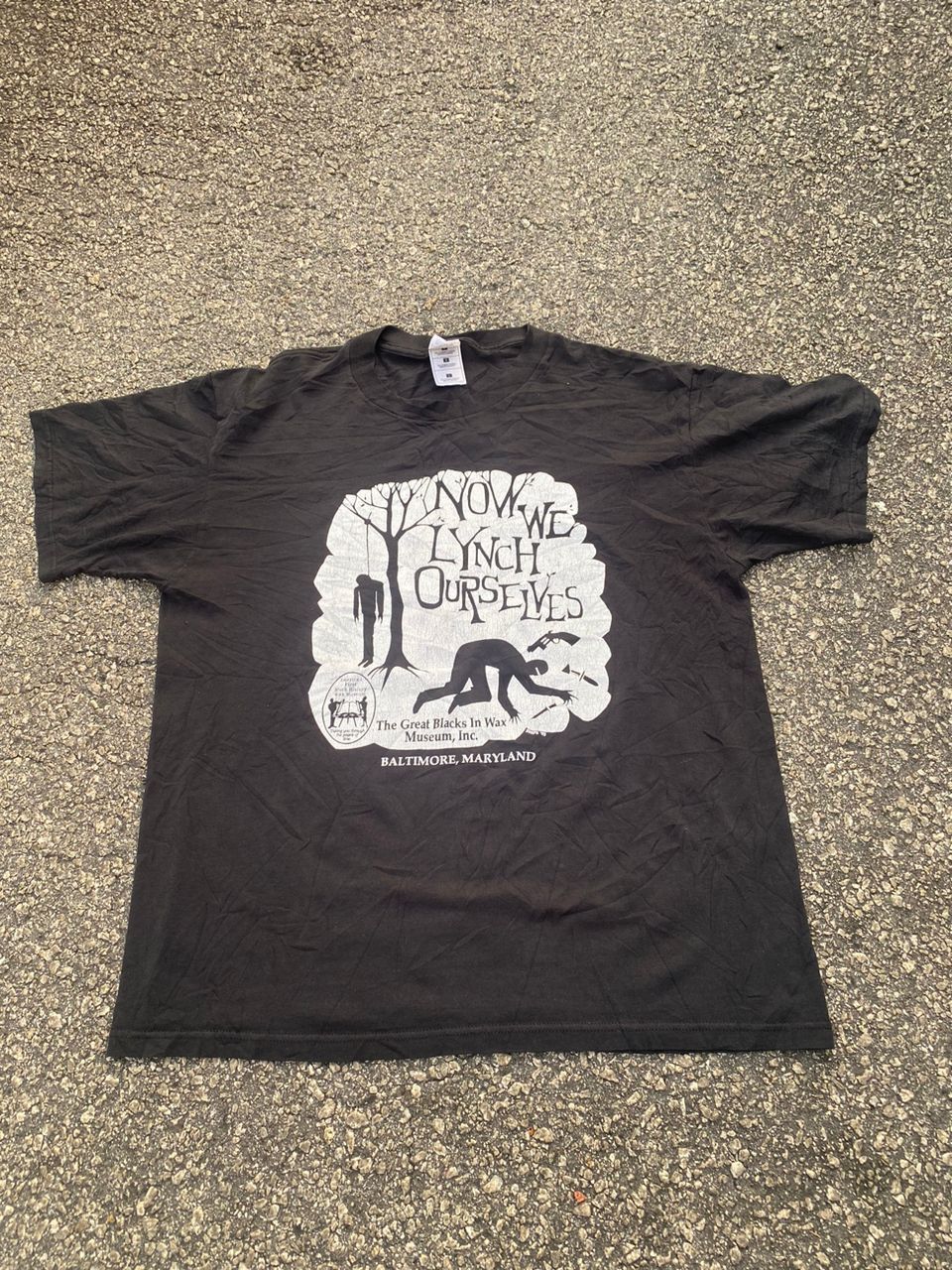 Vintage Rare 90's Baltimore Great Black Wax Museum T shirt