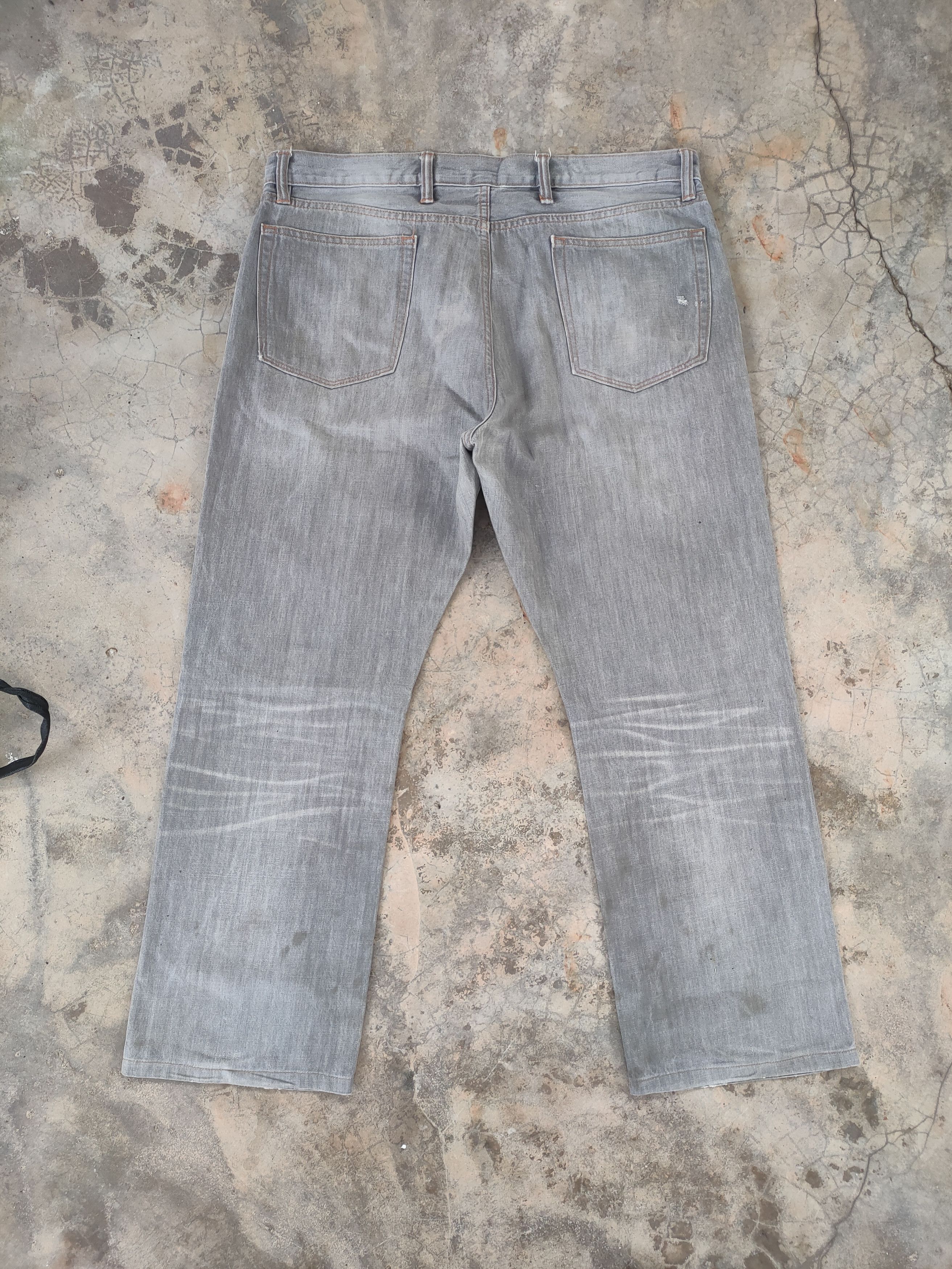 Japanese Brand × Vintage W39 VINTAGE JAPANESE FADED DISTRESSED JEAN PANTS Size US 39 - 7 Thumbnail