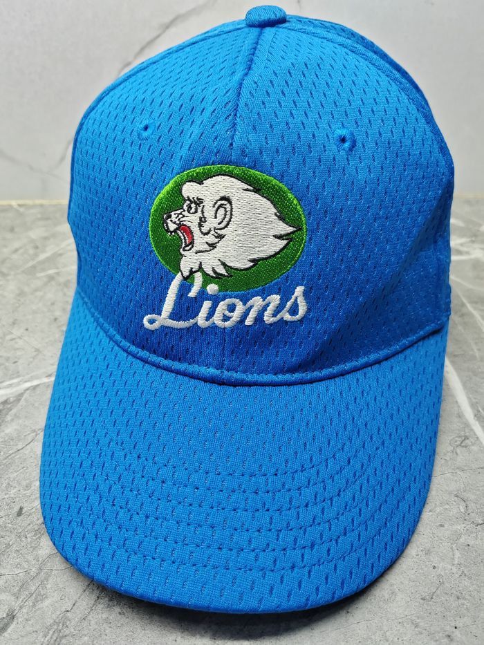 Japanese Brand Vintage Nike x Lions Baseball Team (NOS) Cap Hat Size ONE SIZE - 1 Thumbnail