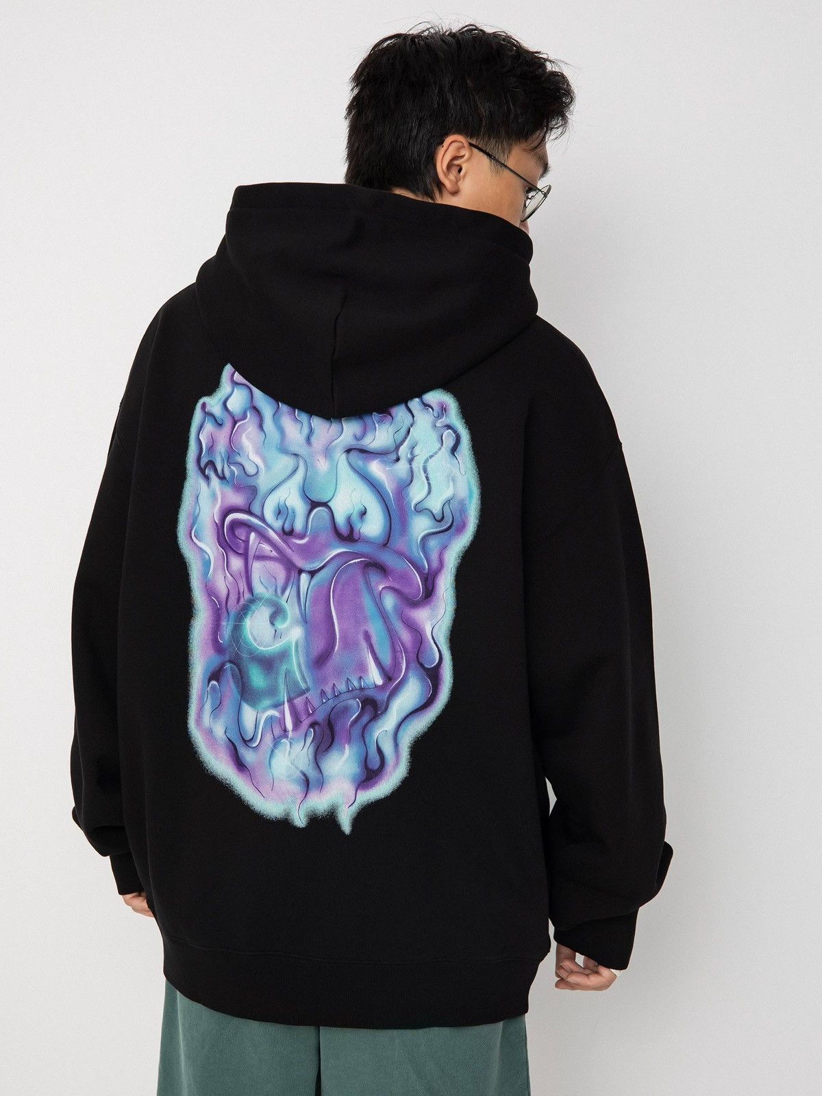 Carhartt Carhartt WIP Hoodie Black Graphic Print Loose Fit Size S Size US S / EU 44-46 / 1 - 2 Thumbnail