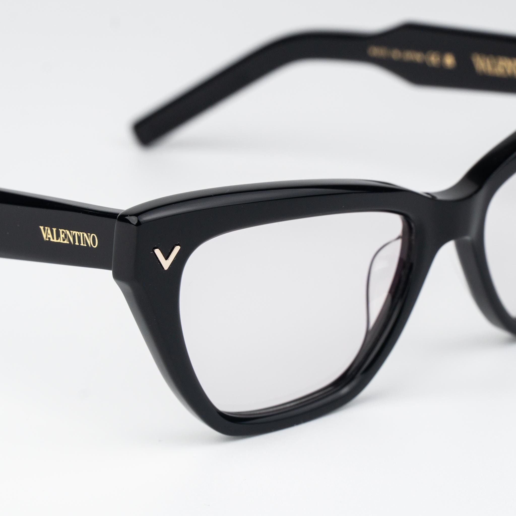 Valentino Valentino Women Eyeglasses Black Cat Eye V-TALE VLX-140 A Size ONE SIZE - 6 Thumbnail