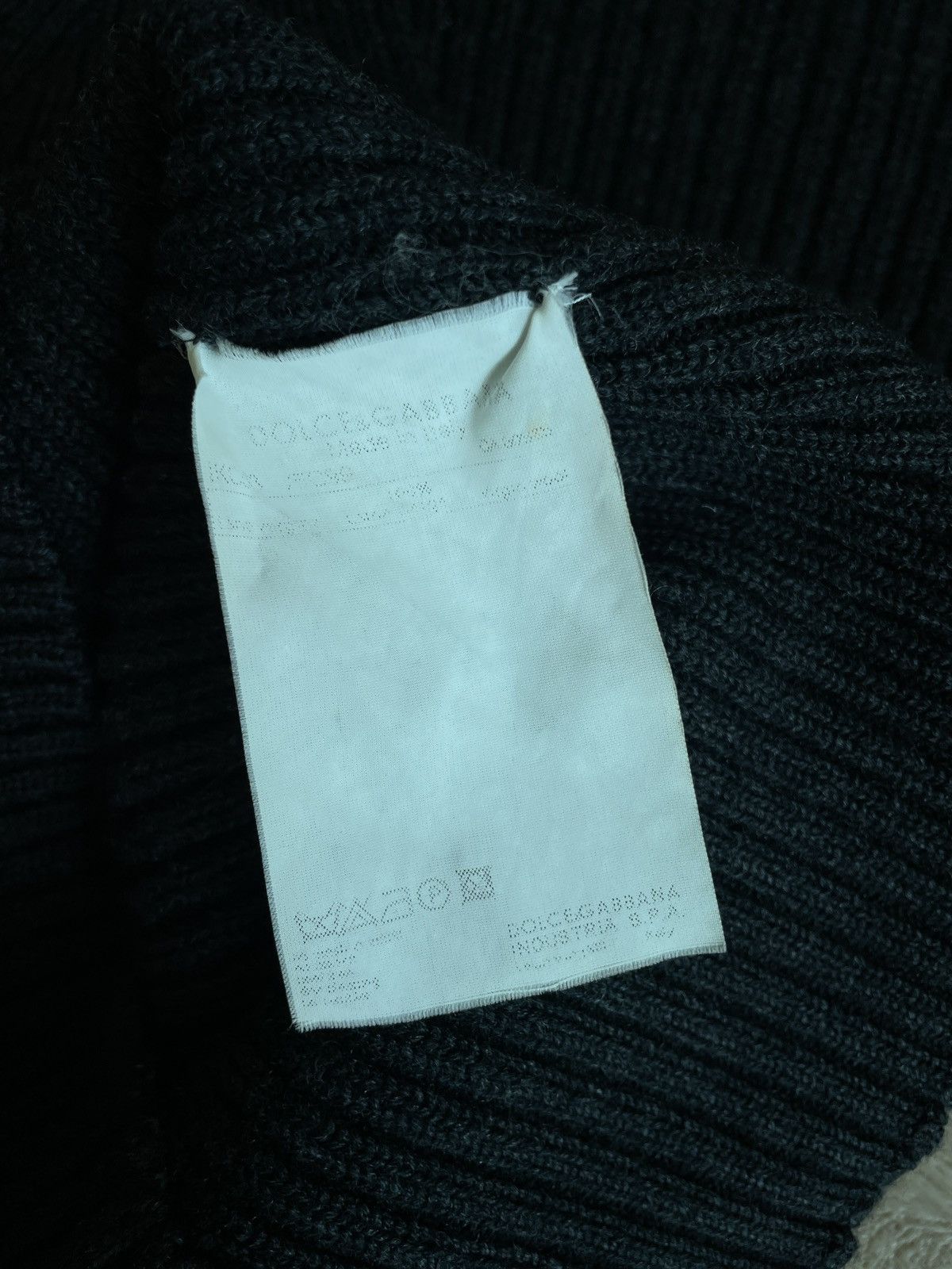 Dolce & Gabbana 00s Vintage Dolce & Gabbana Wool Knit Cardigan Sweater Size M / US 6-8 / IT 42-44 - 5 Thumbnail