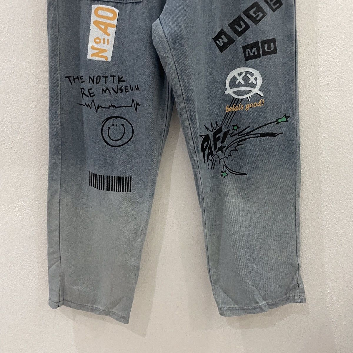 Seditionaries Vintage Japanese Designer Custom Muse Band Denim Size US 29 - 4 Thumbnail