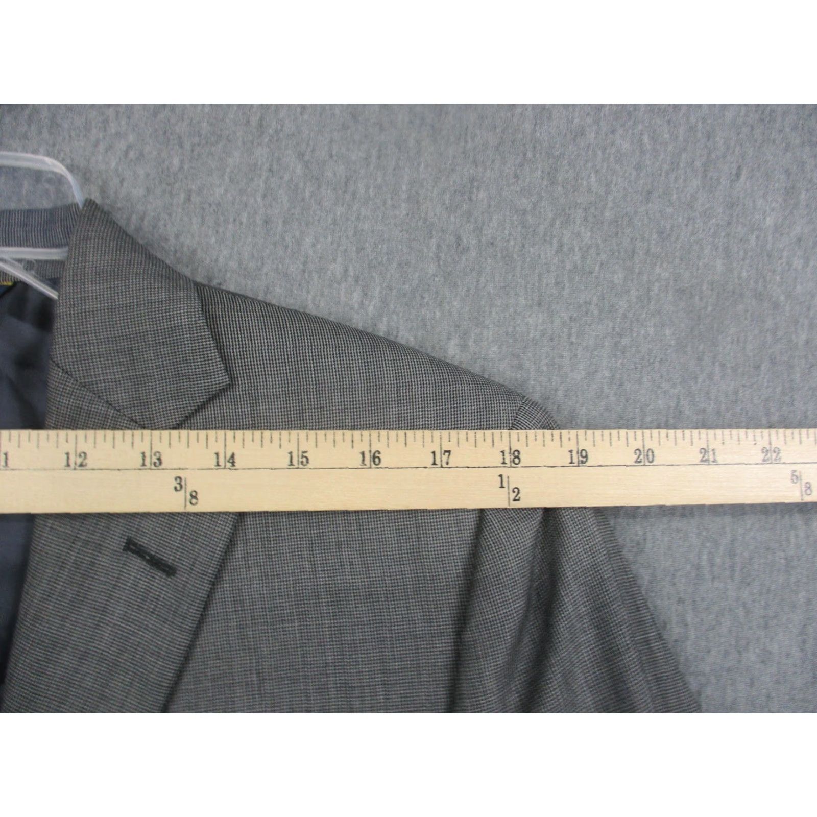 Brooks Brothers Brooks Brothers Blazer Mens 40L Gray Check 346 Fitzgerald Fit Wool Suit Jacket Size 40R - 6 Thumbnail