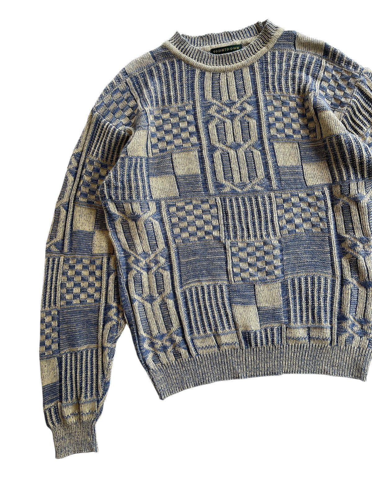 Vintage Vintage Countdown Knitted Sweater Size US M / EU 48-50 / 2 - 4 Thumbnail