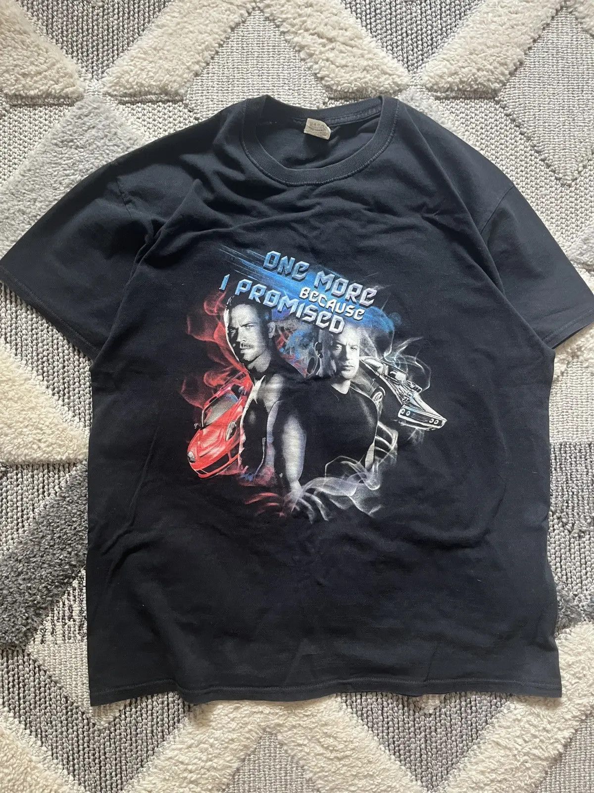 Vintage THE FAST AND THE FURIOUS MOVIE VIN DIESEL PAUL WALKER Size US XL / EU 56 / 4 - 1 Thumbnail