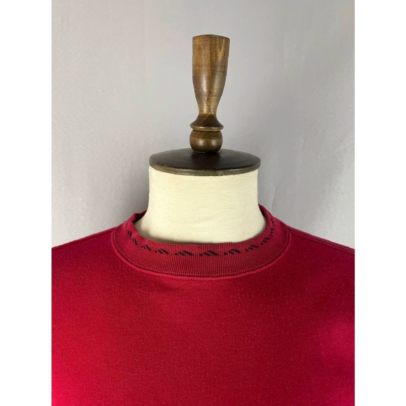 Adidas Adidas Sweatshirt Mens Size L Red Cotton Polyester Fleece Crew Neck Pullover Long Sleeve Activewear Supervised by Adidas Logo Size US L / EU 52-54 / 3 - 6 Thumbnail