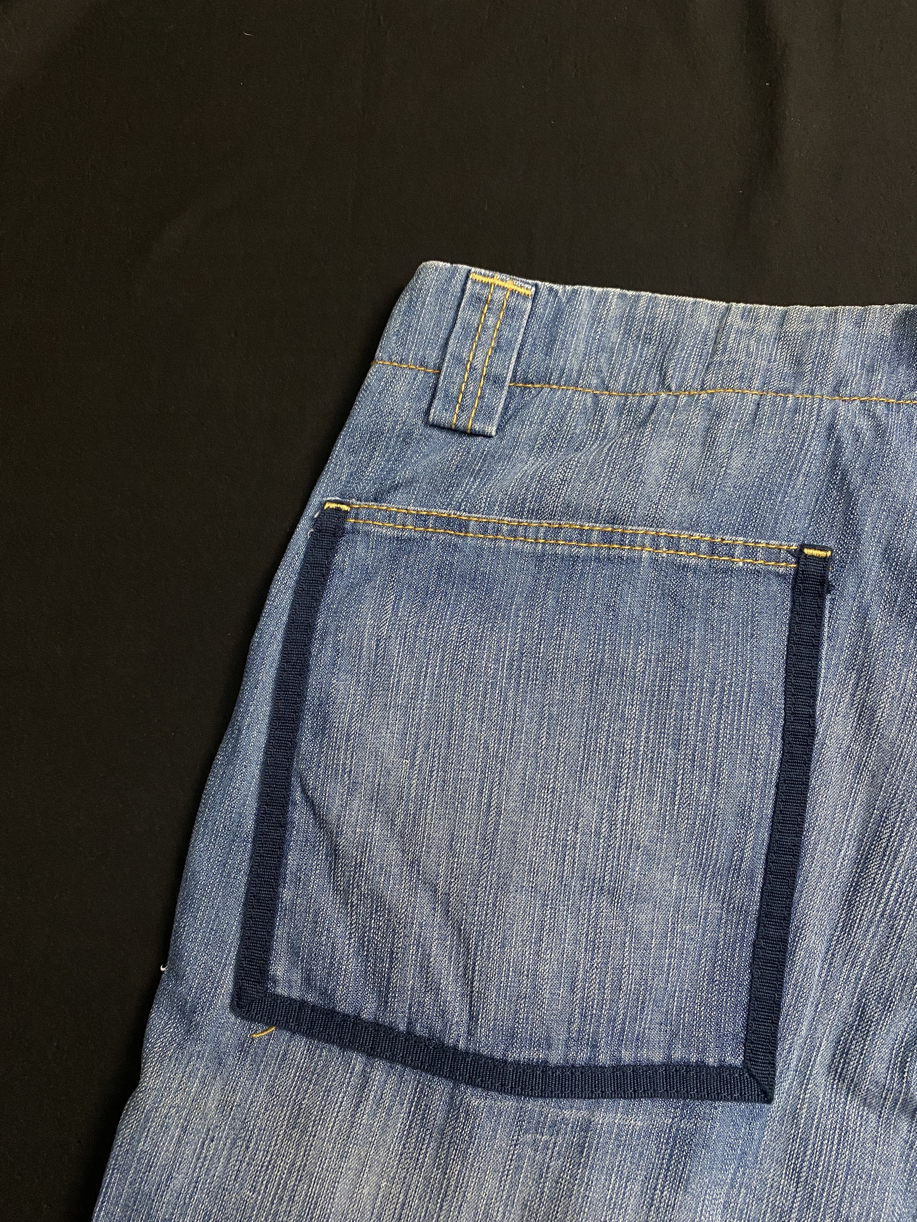 Marithe + Francois Girbaud Vitg Marithe Francois Girbaud Spell Out Straps Baggy Shorts Size US 32 / EU 48 - 15 Thumbnail