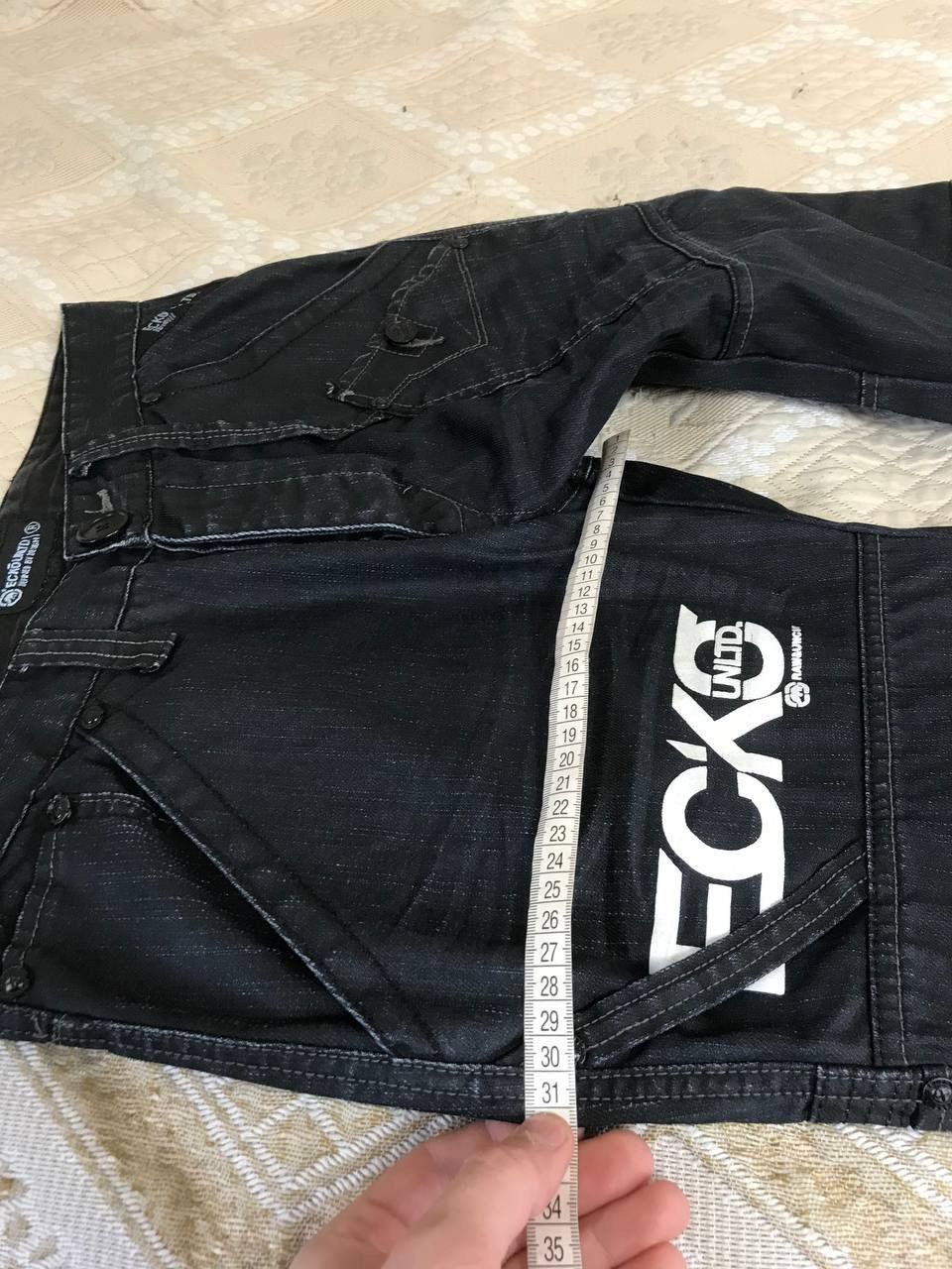 Ecko Unltd. 🔥 Ecko Vintage Logo Y2K Pants Trousers Jeans Pockets Size US 32 / EU 48 - 13 Thumbnail
