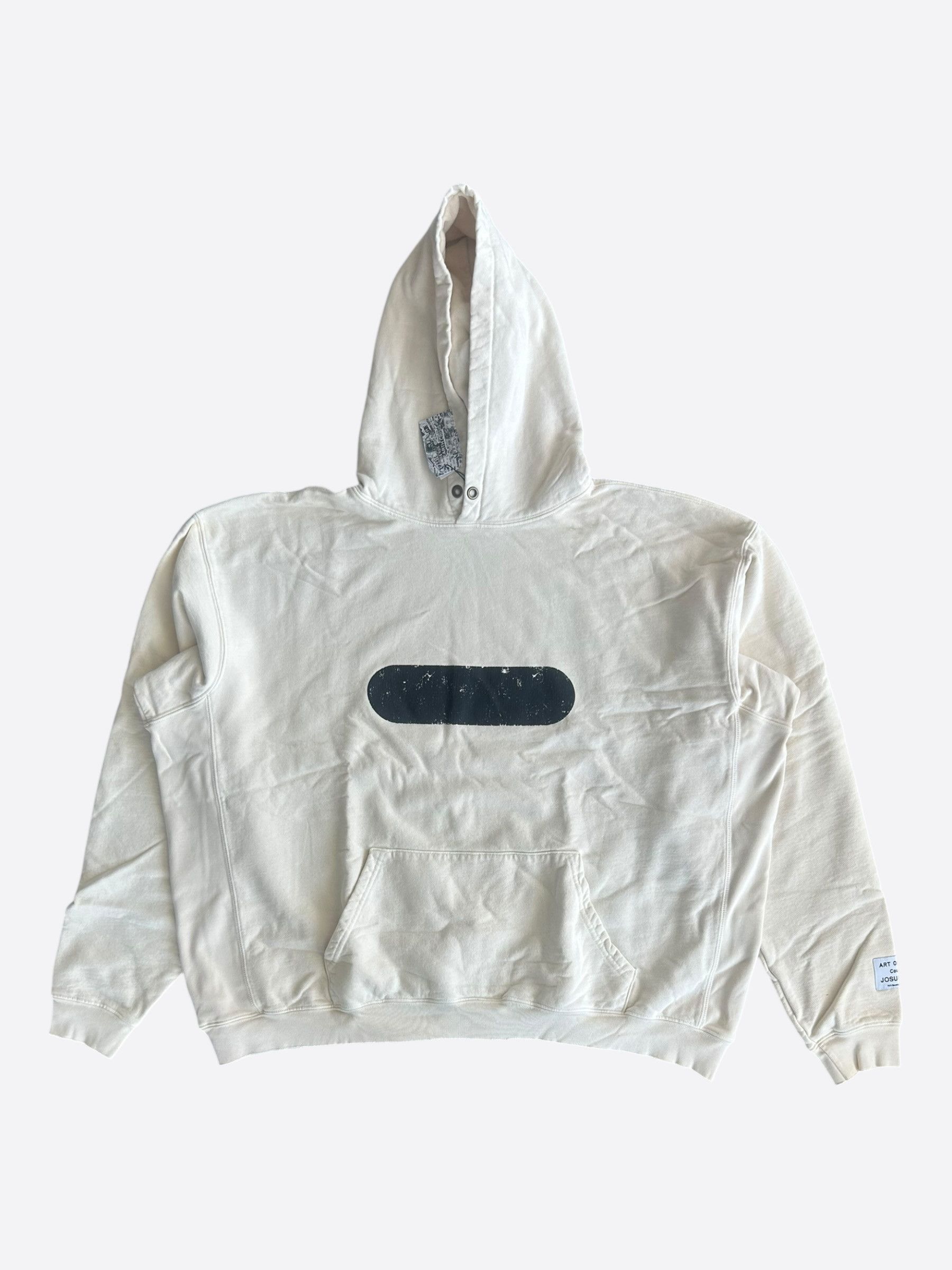 Gallery Dept. Gallery Dept Cream & Black Gym Hoodie Size US XXL / EU 58 / 5 - 1 Thumbnail