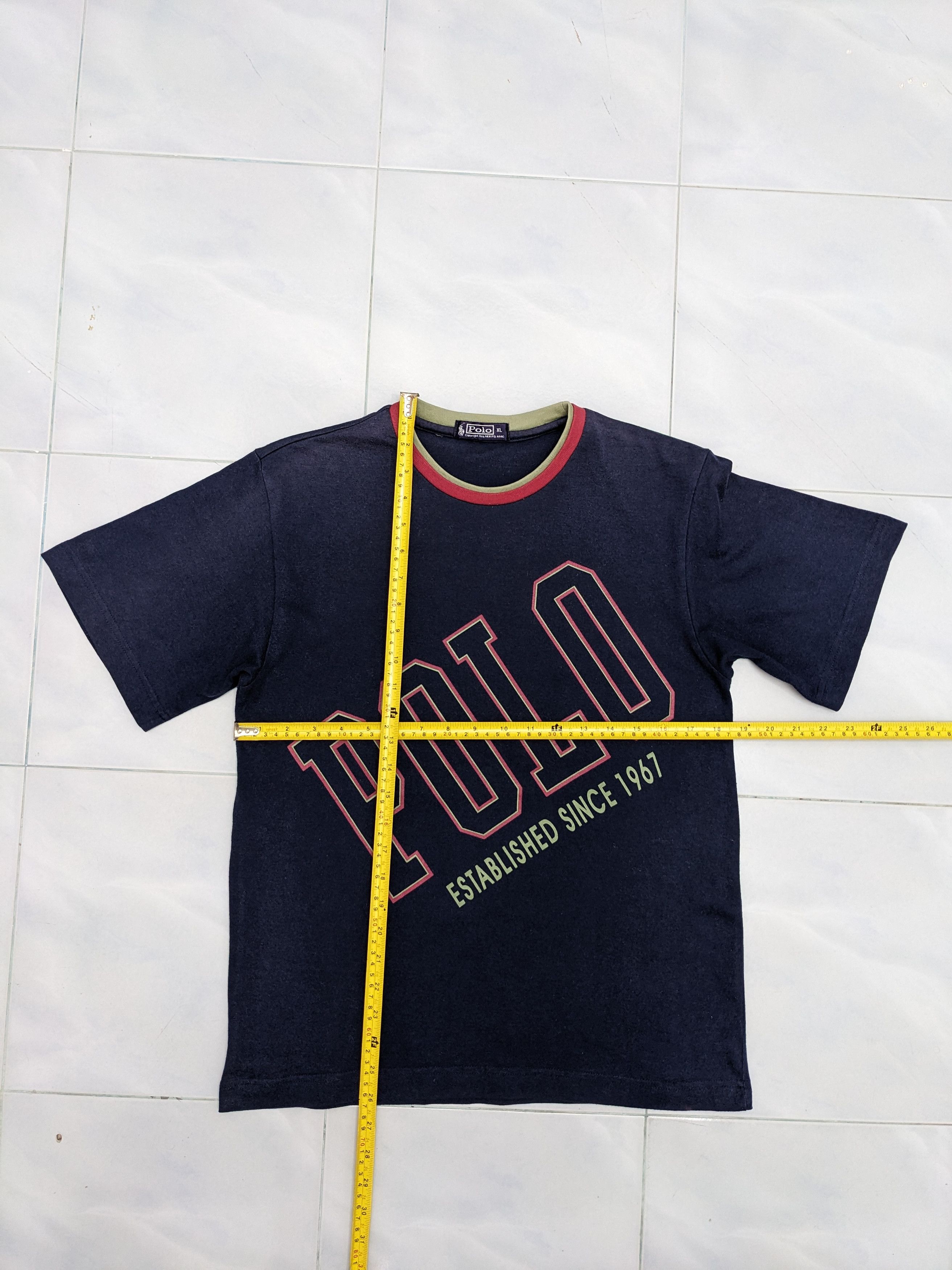 Polo Ralph Lauren VINTAGE POLO RALPH LAUREN TSHIRT Size US XL / EU 56 / 4 - 5 Thumbnail