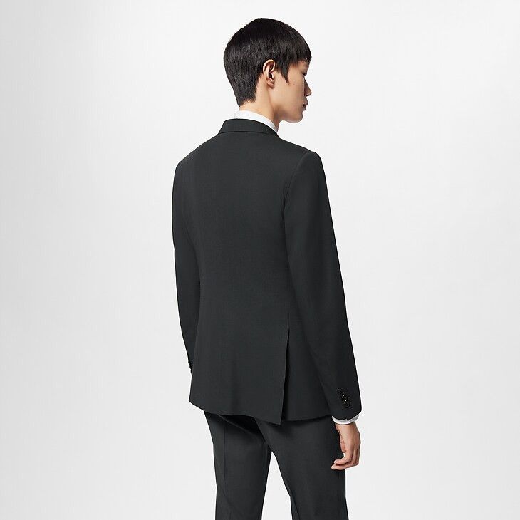 Louis Vuitton Single-Breasted Wool Pont Neuf Jacket Size 52L - 6 Thumbnail