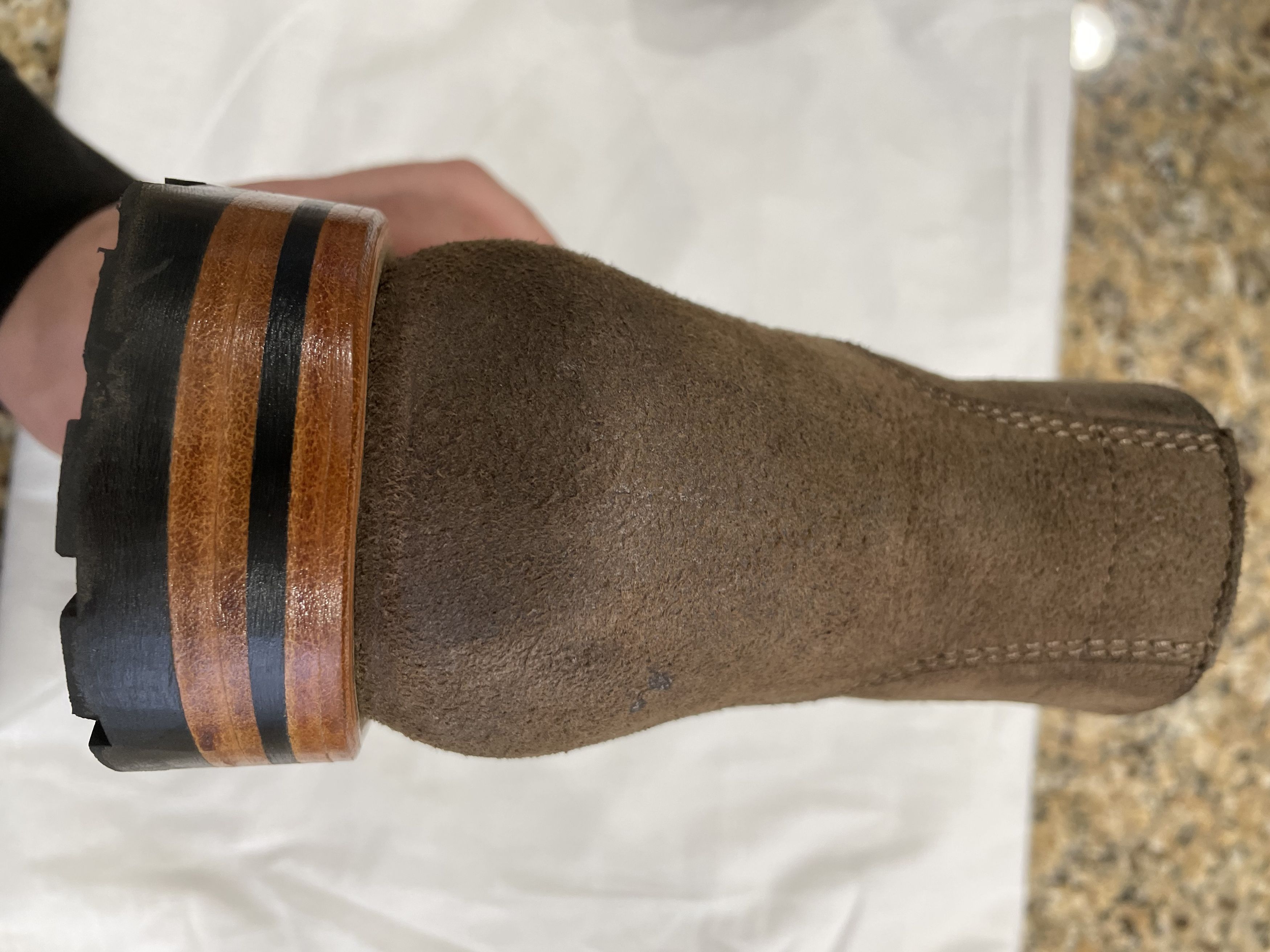 Parkhurst Parkhurst Allen Stitchdown in C.F. Stead Stone Waxed Mohawk Size US 8.5 / EU 41-42 - 9 Thumbnail