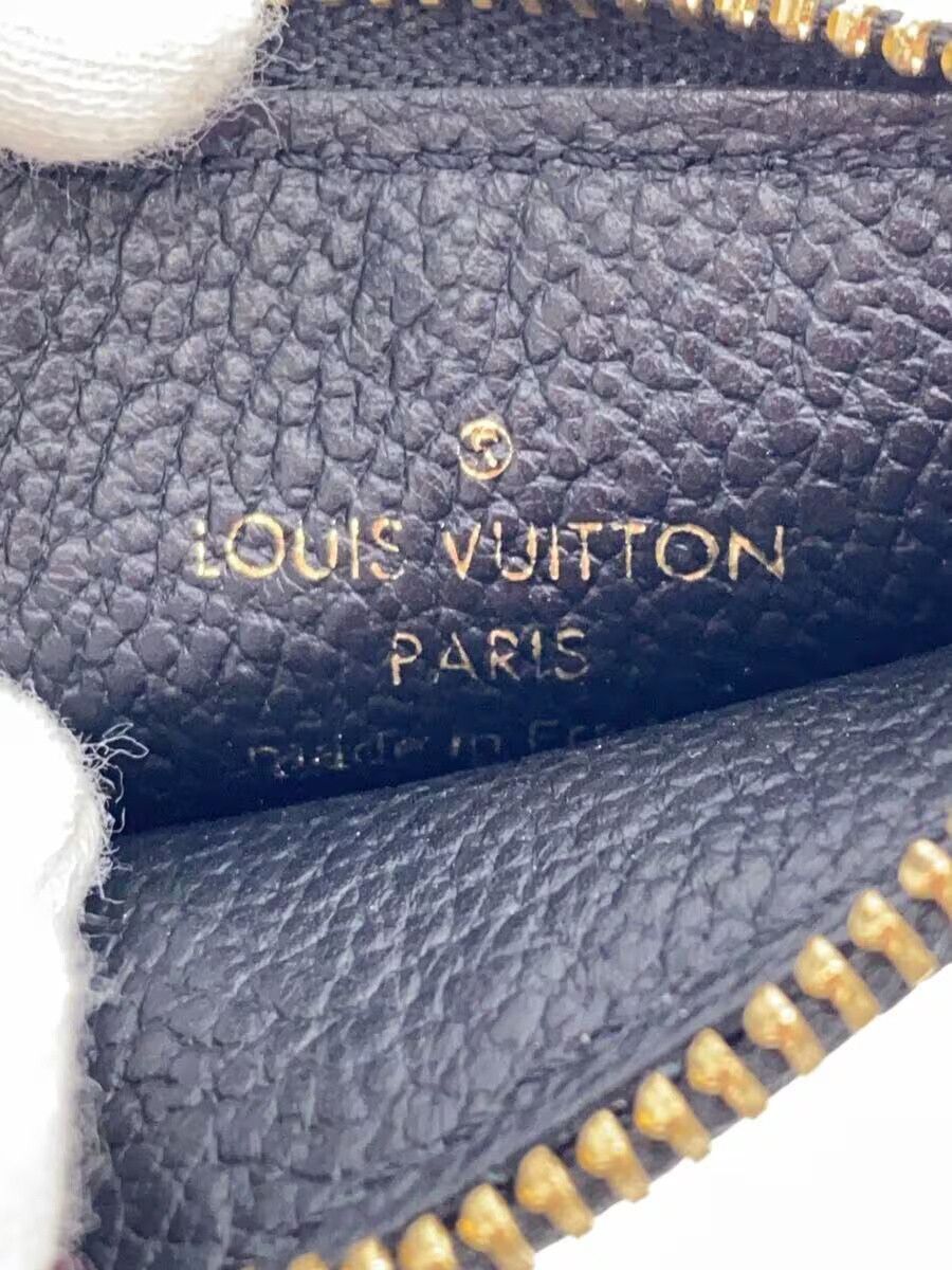 Louis Vuitton Louis Vuitton Leather Coin Case Black Size ONE SIZE - 3 Thumbnail