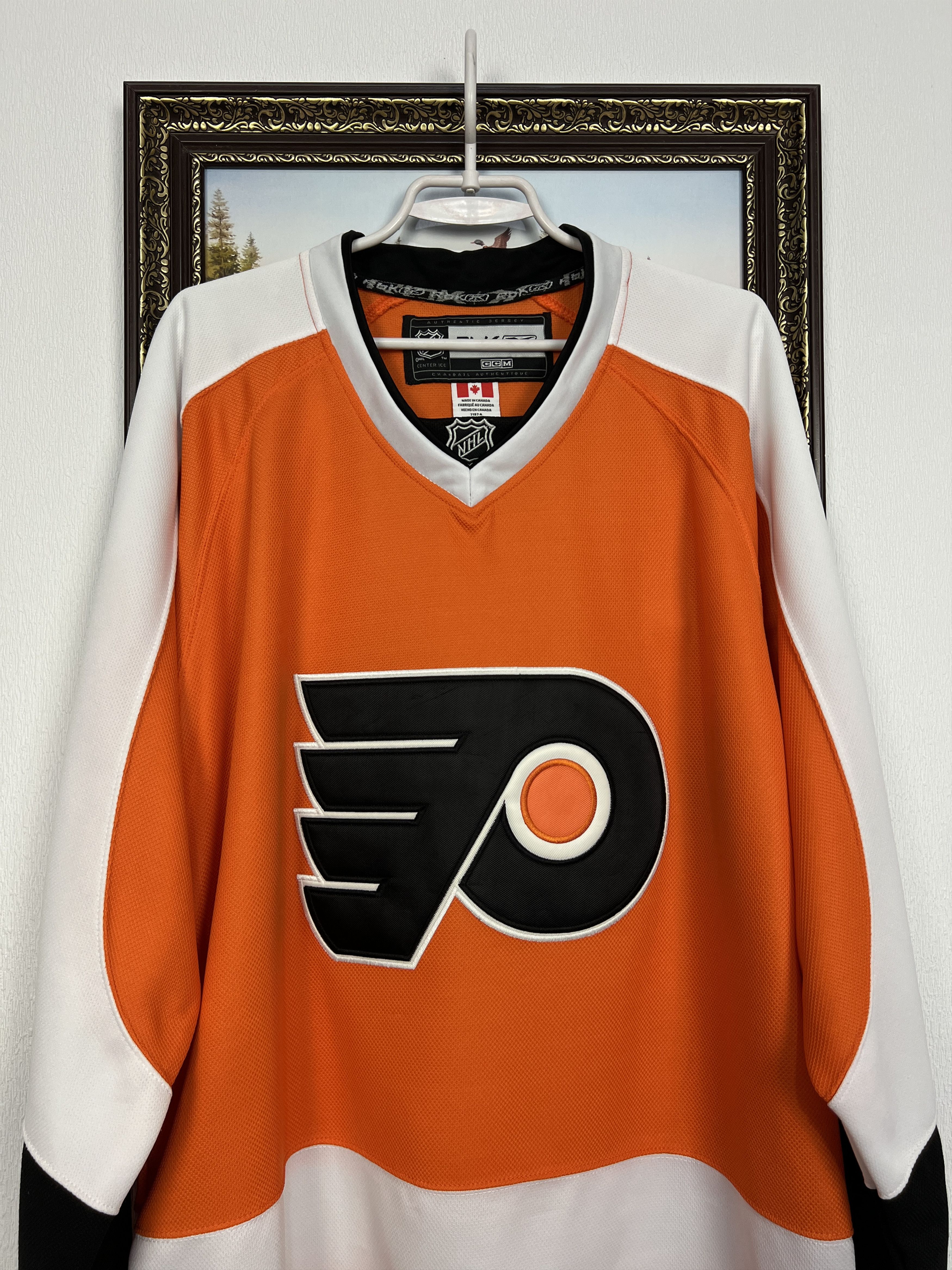Reebok Reebok Philadelphia Flyers NHL Hockey Jersey Trikot Shirt Size US XL / EU 56 / 4 - 2 Thumbnail