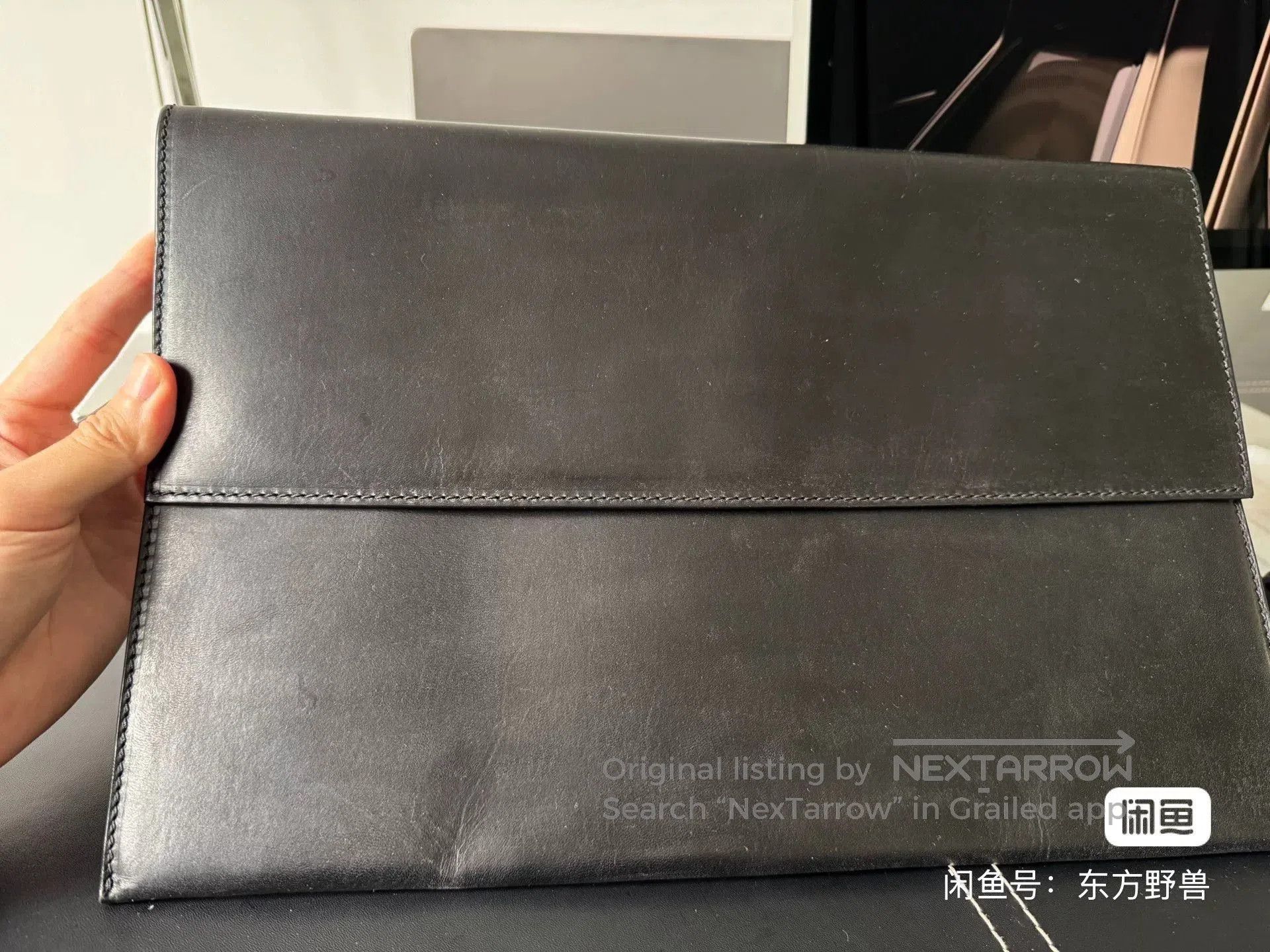 Rick Owens Rick Owens 13fw Leather Large Clutch. Size ONE SIZE - 5 Thumbnail