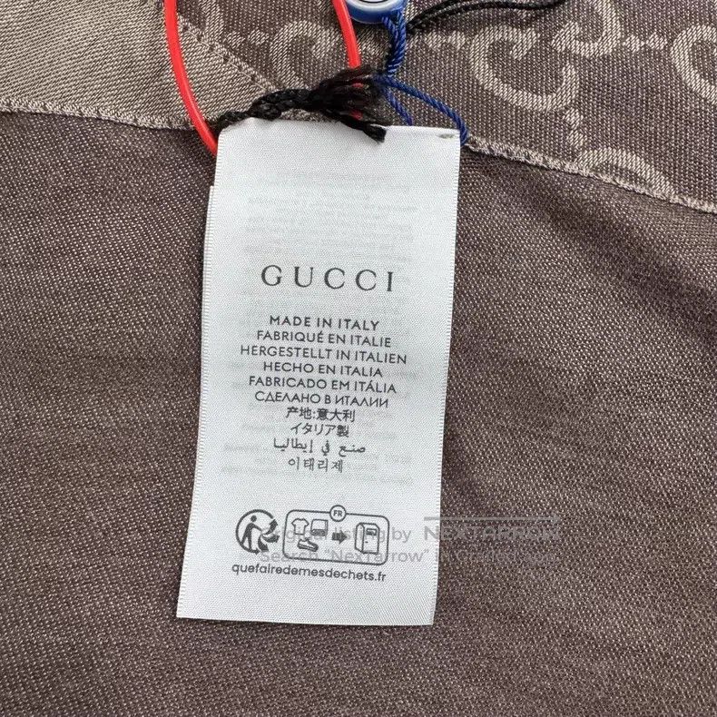 Gucci Gucci Full-print Logo scarf Size ONE SIZE - 5 Thumbnail
