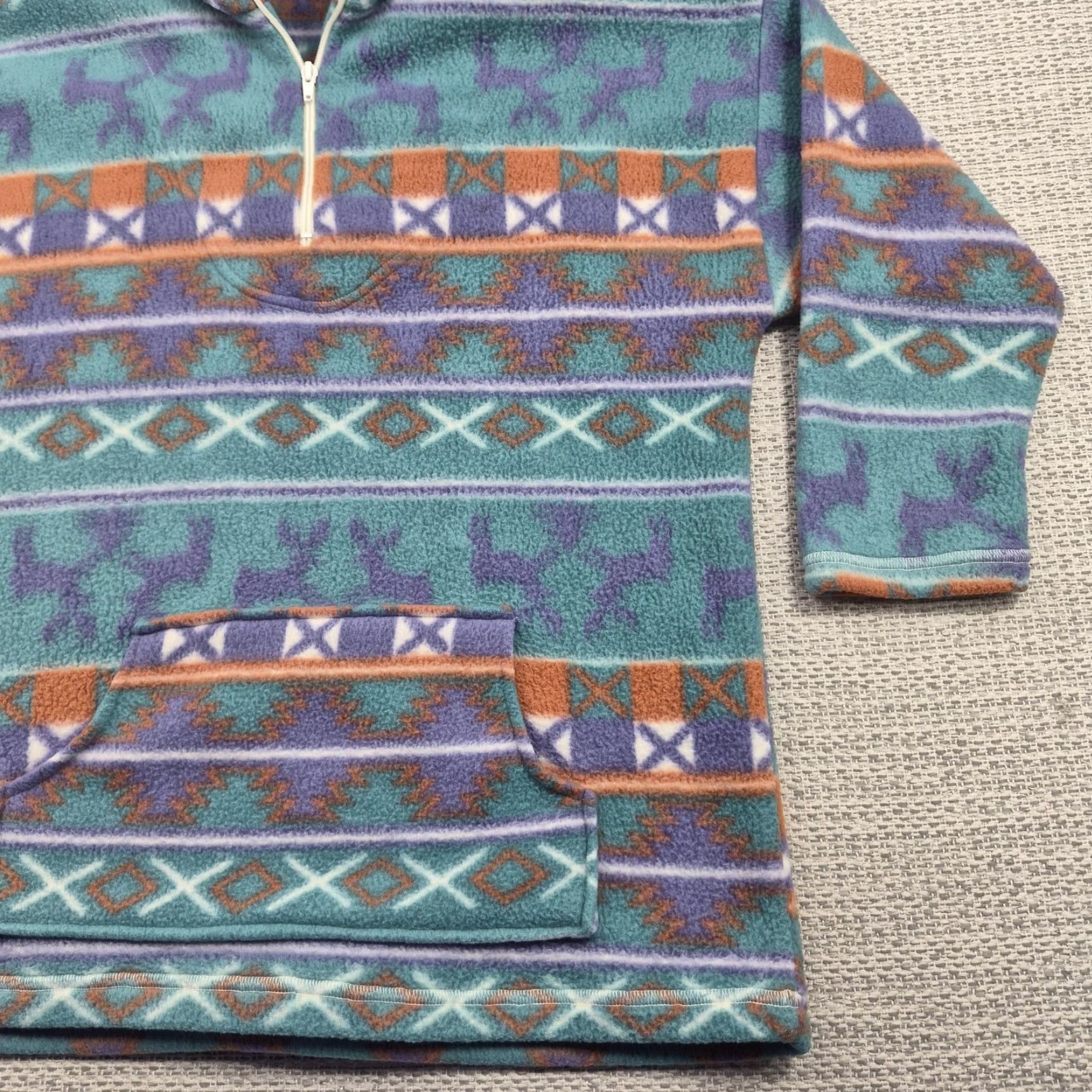 Vintage Backroad Blues Womens Sweater Shirt XS? (error) Size S / US 4 / IT 40 - 2 Thumbnail
