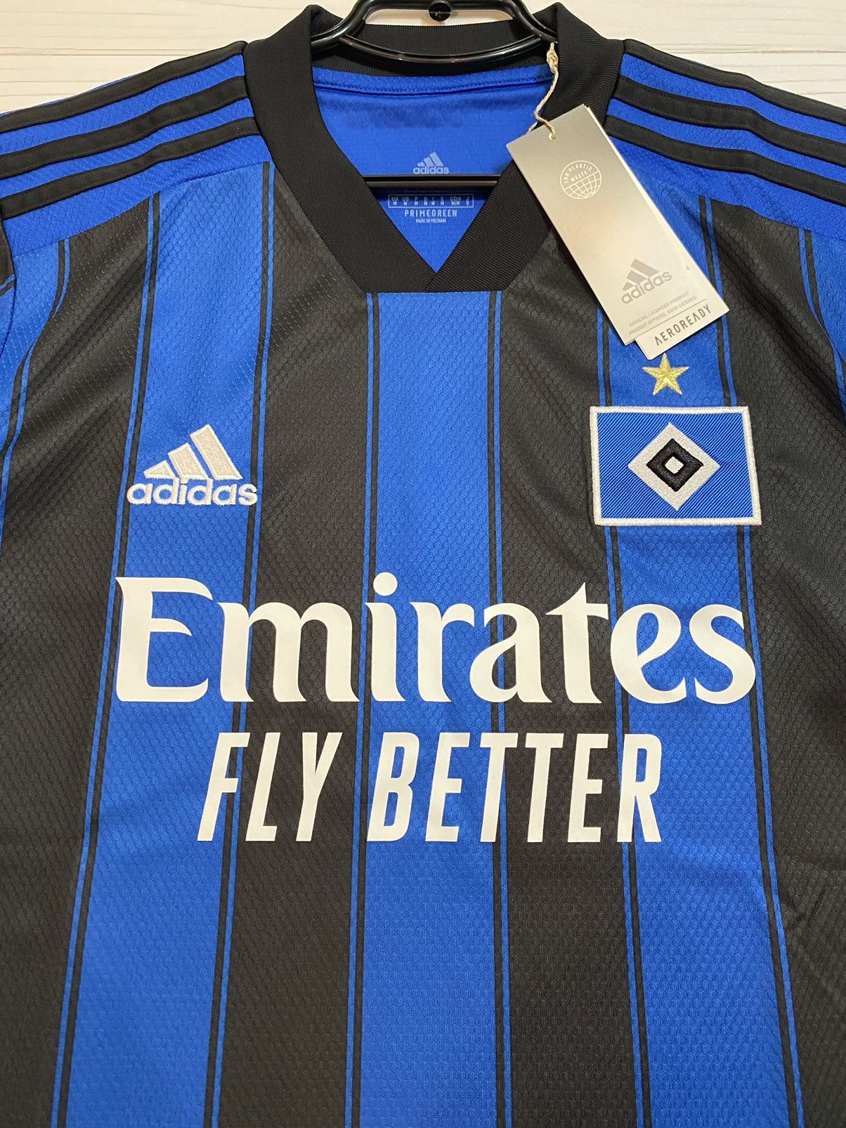 Adidas Hamburg 2021/2022 away soccer jersey y2k football t shirt Size US M / EU 48-50 / 2 - 10 Thumbnail
