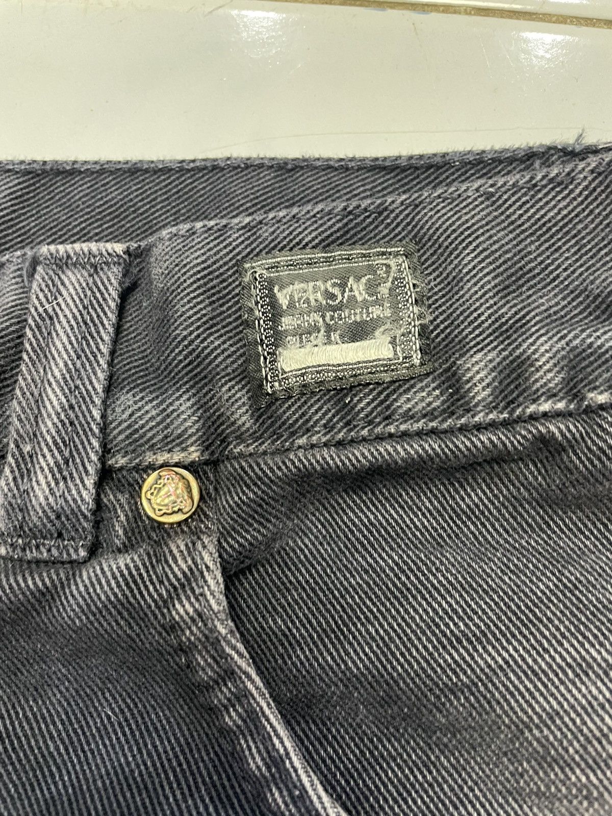 Versace Jeans Couture Vintage Luxury Denim Versace Jeans Couture Faded Pants Size US 30 / EU 46 - 5 Thumbnail
