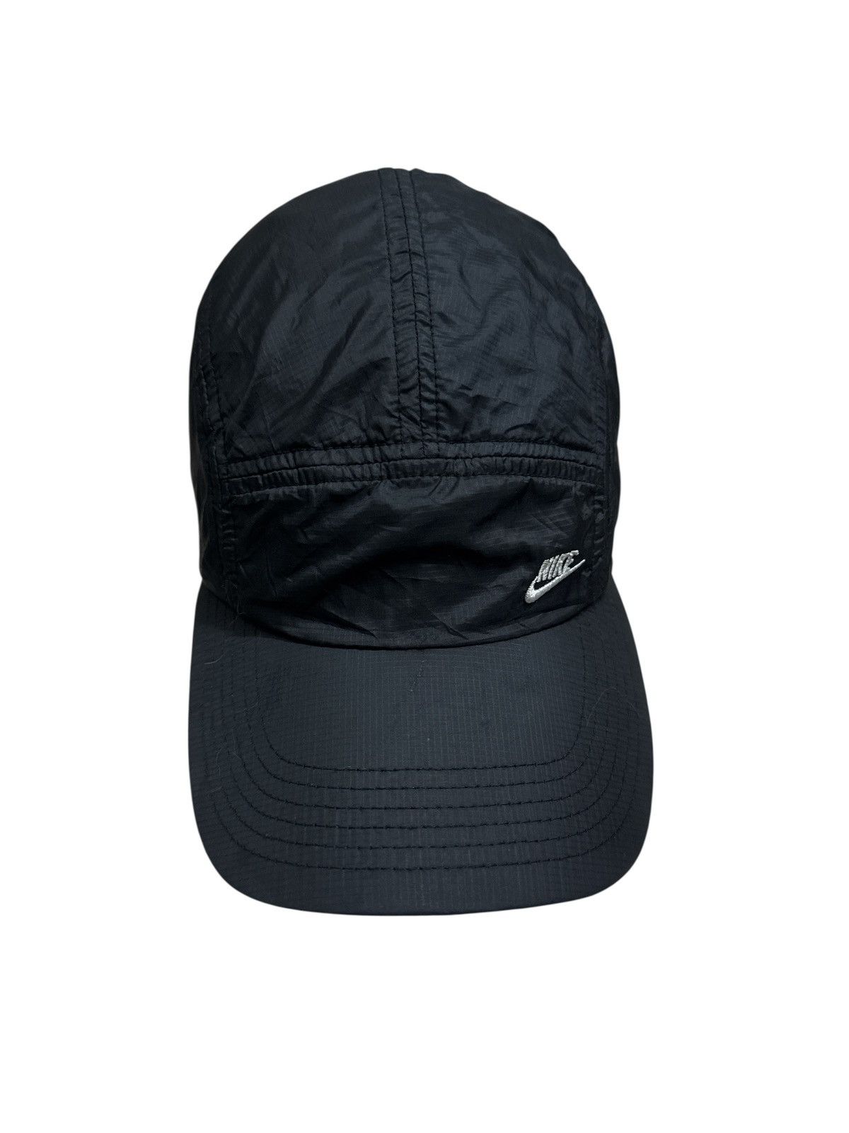 Nike VINTAGE NIKE FIVE PANELS NYLON RUNNING CAP Size ONE SIZE - 4 Thumbnail