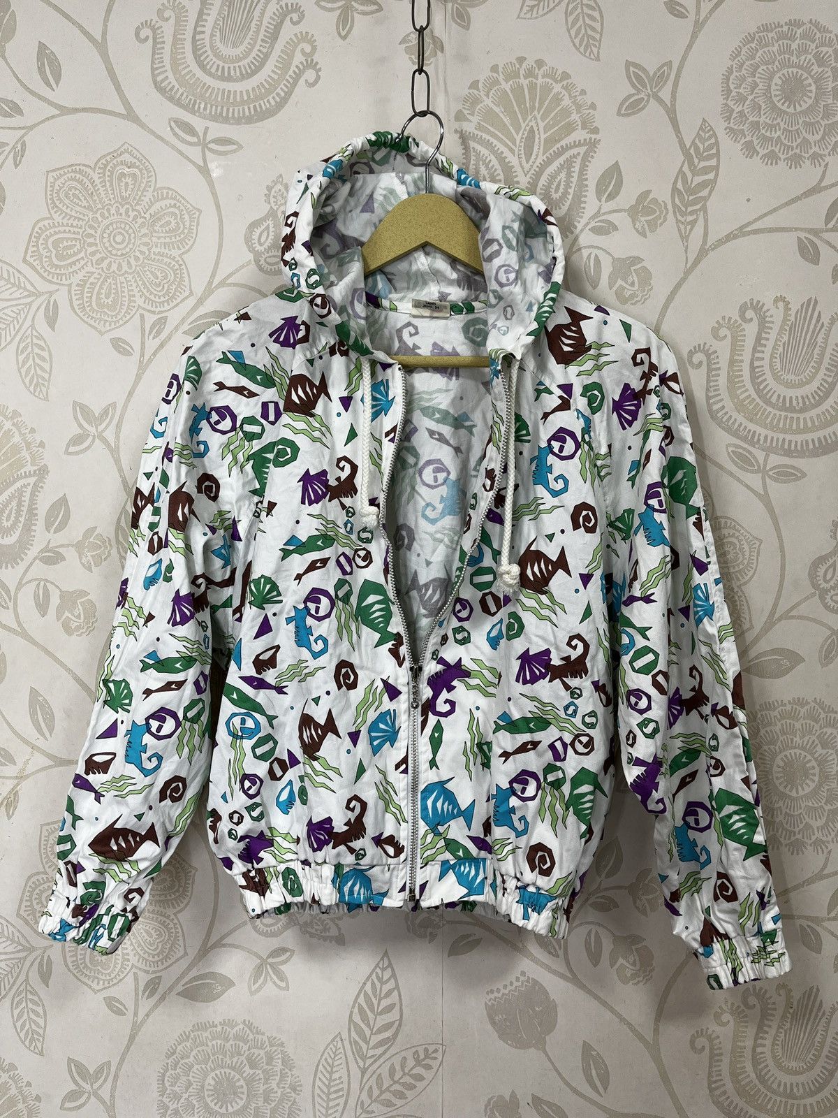 Ellesse × Vintage Vintage Ellesse Over Printed Hoodie Size M / US 6-8 / IT 42-44 - 3 Thumbnail