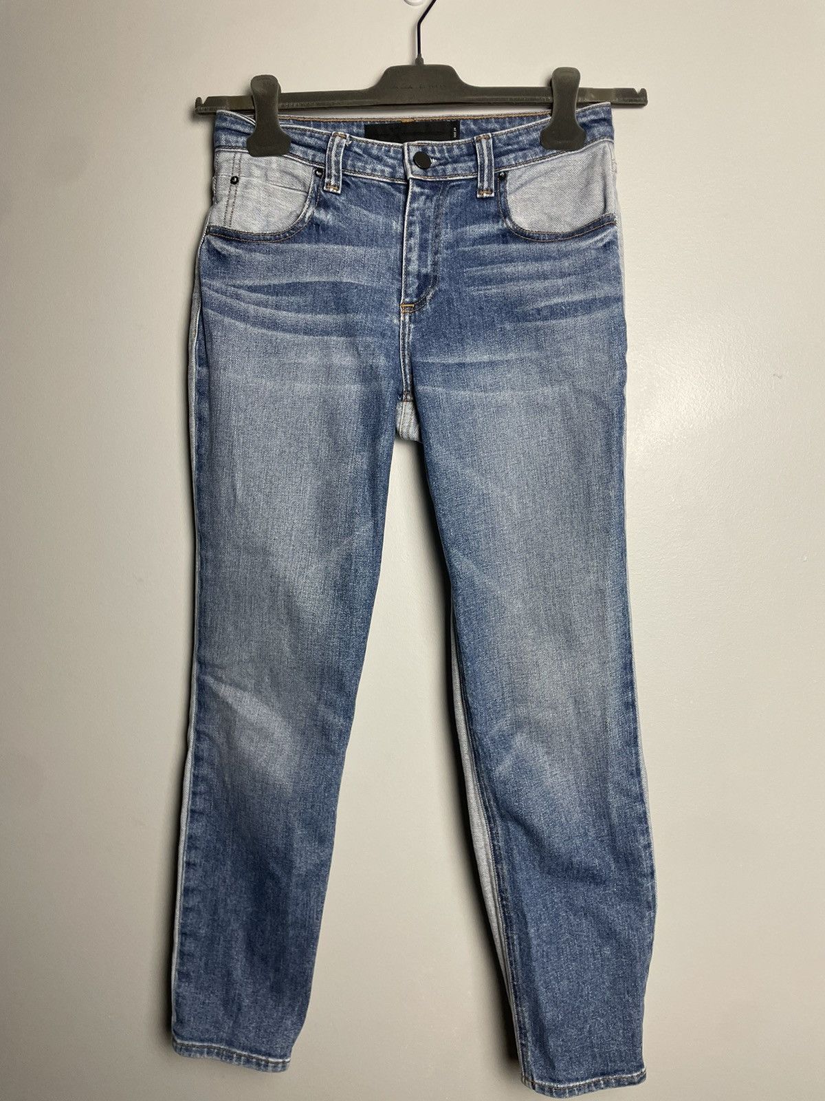 Alexander Wang Alexander Wang Inside Out Hybrid Ride Crash Jeans Size 24" / US 00 / IT 34 - 1 Thumbnail