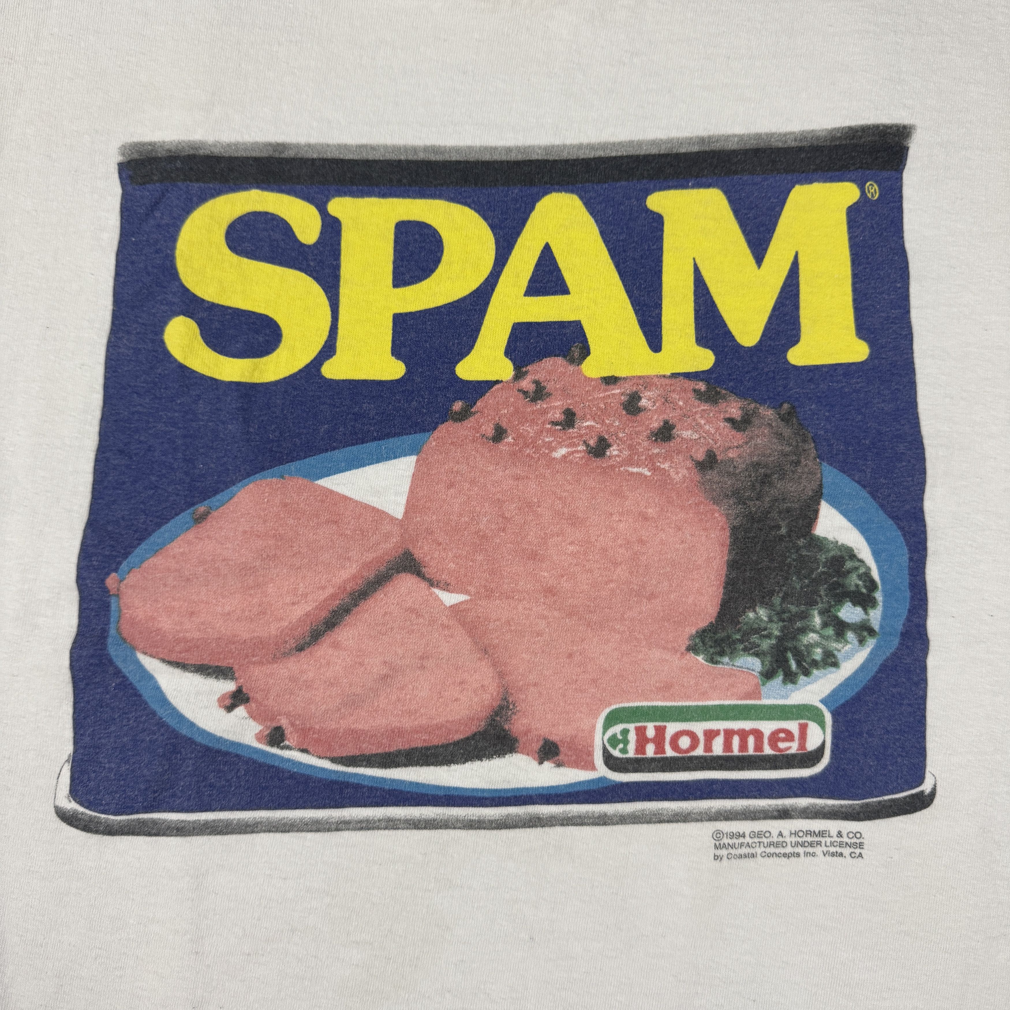 Vintage Vintage 90s Spam Promo Shirt Size US L / EU 52-54 / 3 - 3 Thumbnail