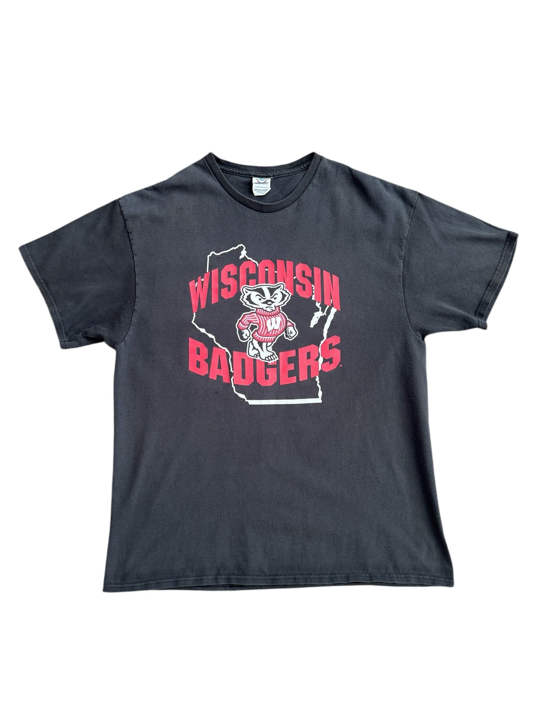 Delta Vintage Y2K Wisconsin Badgers Tshirt Size US XL / EU 56 / 4 - 1 Thumbnail