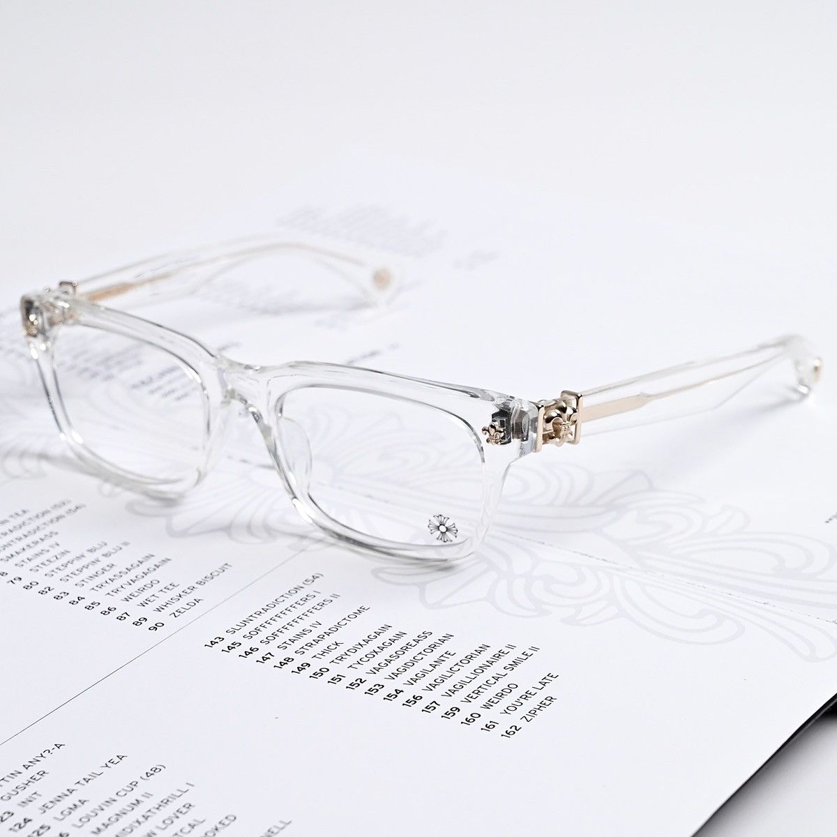 CHROME HEARTS COX UCKER GLASSES