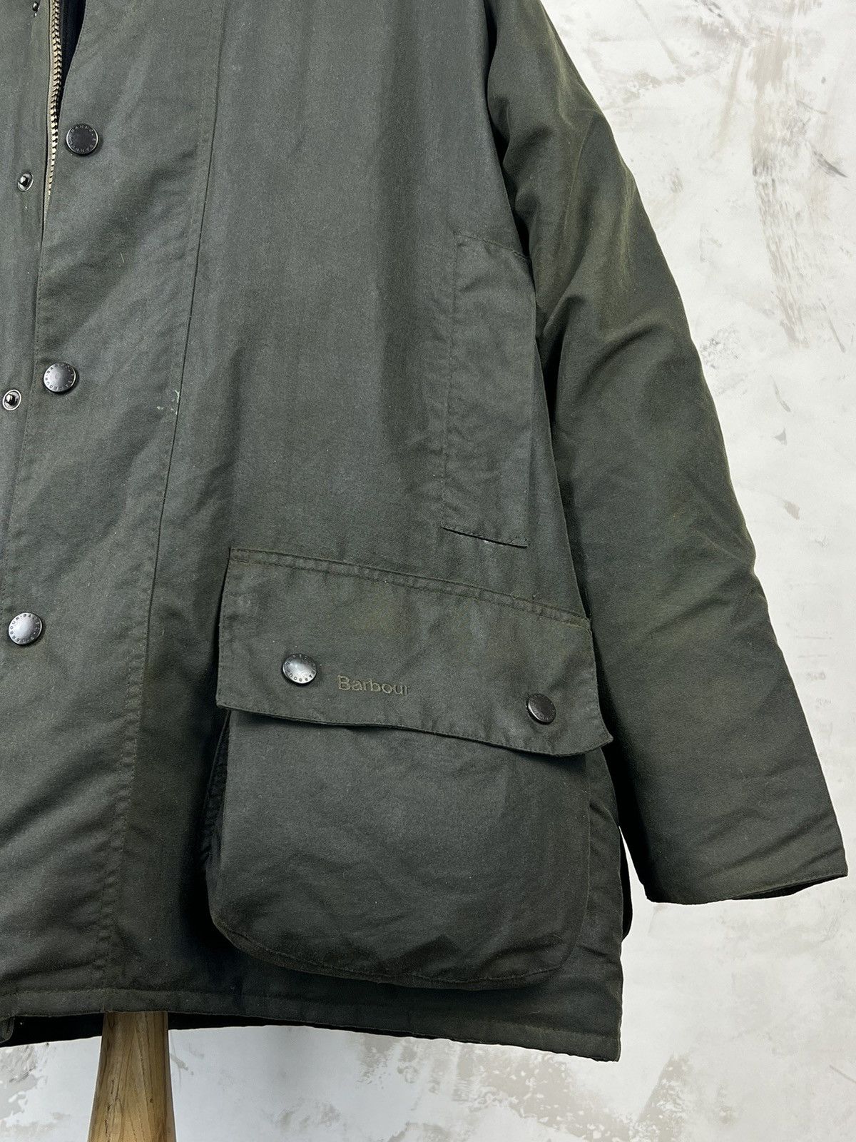 Barbour Vintage Barbour Beaufort Endurance Waxed Jacket Size L - XL Size US L / EU 52-54 / 3 - 5 Thumbnail