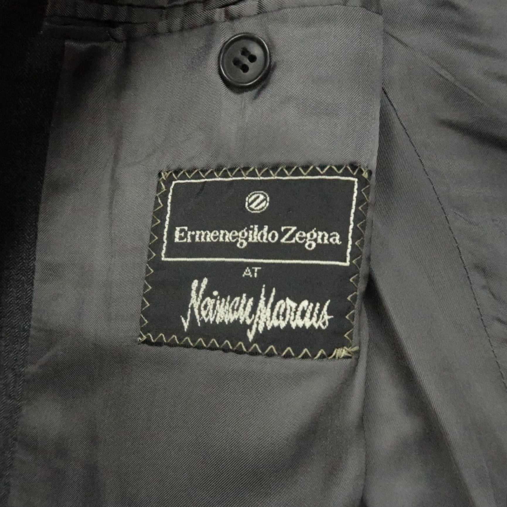 Ermenegildo Zegna Ermenegildo Zegna Blazer 42L Mens Gray Worsted Super 120s Wool Suit Jacket Size 42R - 5 Thumbnail