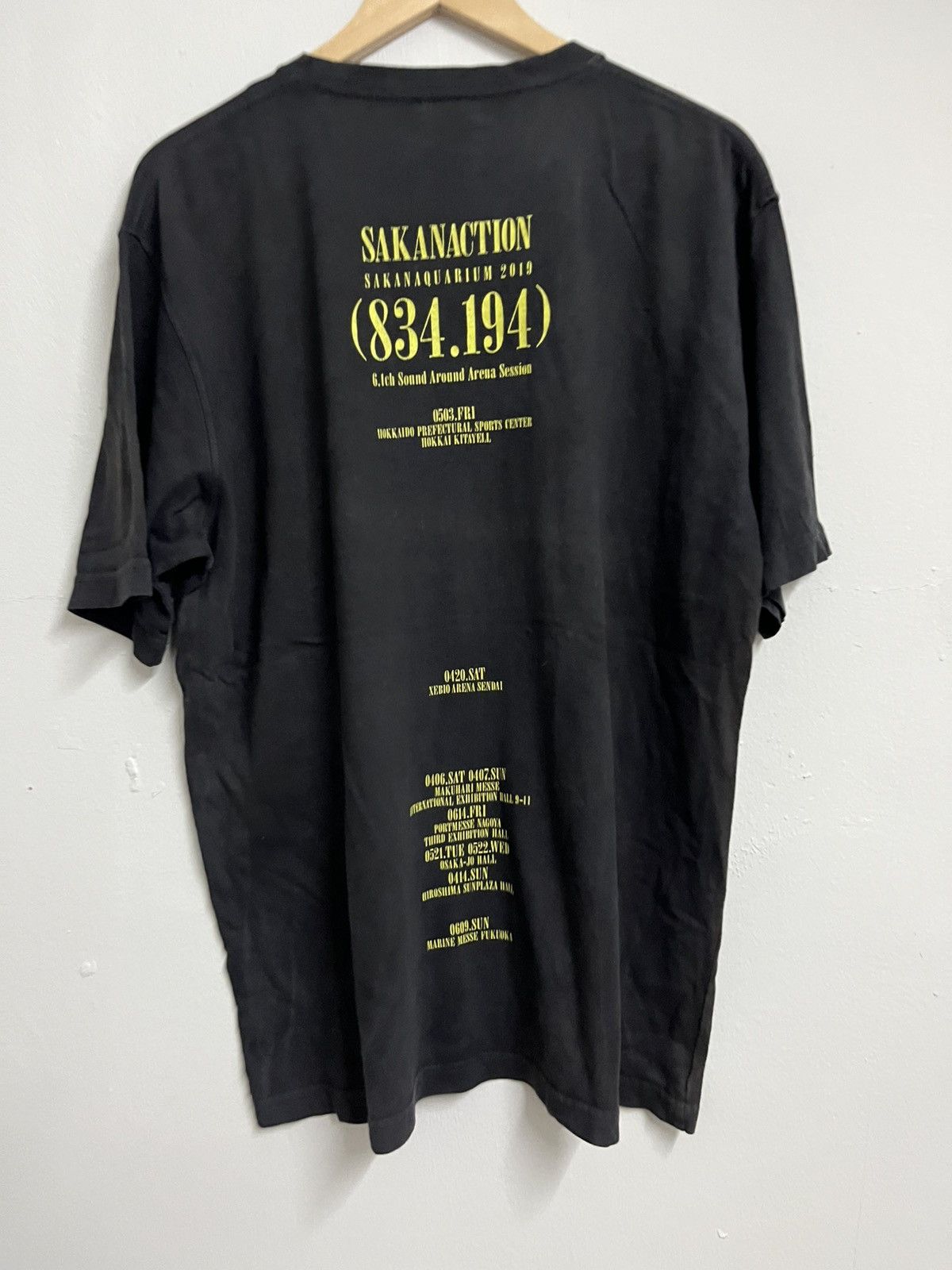 Japanese Brand 💥Perfect Faded SKANACTION NIRVANA SMILEY GRUNGE RIP OFF Tee Size US XL / EU 56 / 4 - 7 Thumbnail