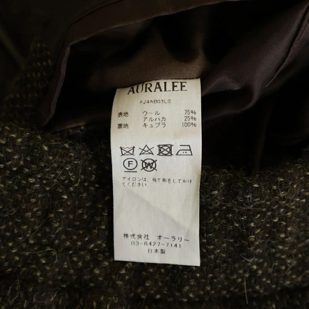 Auralee AURALEE 24AW LAMA SHETLAND WOOL TWEED BLOUSON jacket coat Size US XXL / EU 58 / 5 - 8 Thumbnail