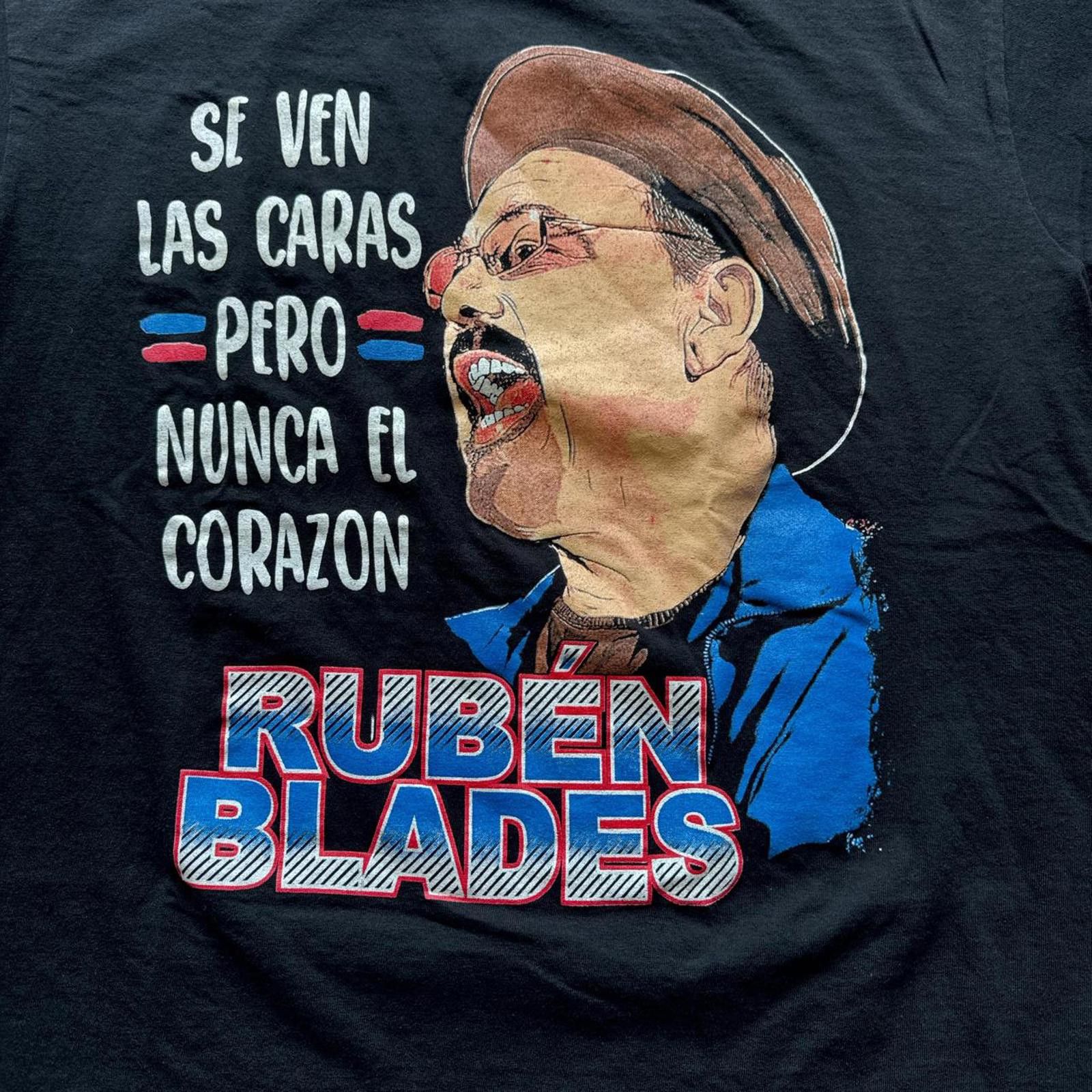 Other Ruben Blades Salsa Latin Music "Se Ven Las Caras" T-Shirt Size US XL / EU 56 / 4 - 3 Thumbnail
