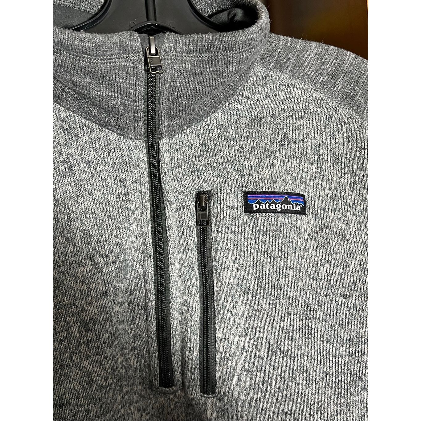 Patagonia Patagonia Men’s Gray Quarter Zip 1/4 Better Sweater Size US M / EU 48-50 / 2 - 2 Thumbnail