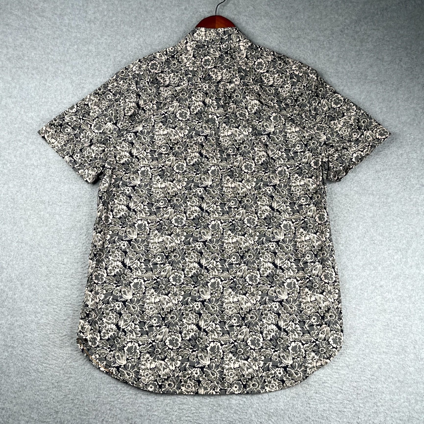 Lucky Brand Luck Brand Saturday Stretch Floral Print Shirt Button-Up Short Sleeve Mens M Multicolor Shirt Casual Mens stretch Cotton Flower 90s? Size US M / EU 48-50 / 2 - 5 Thumbnail