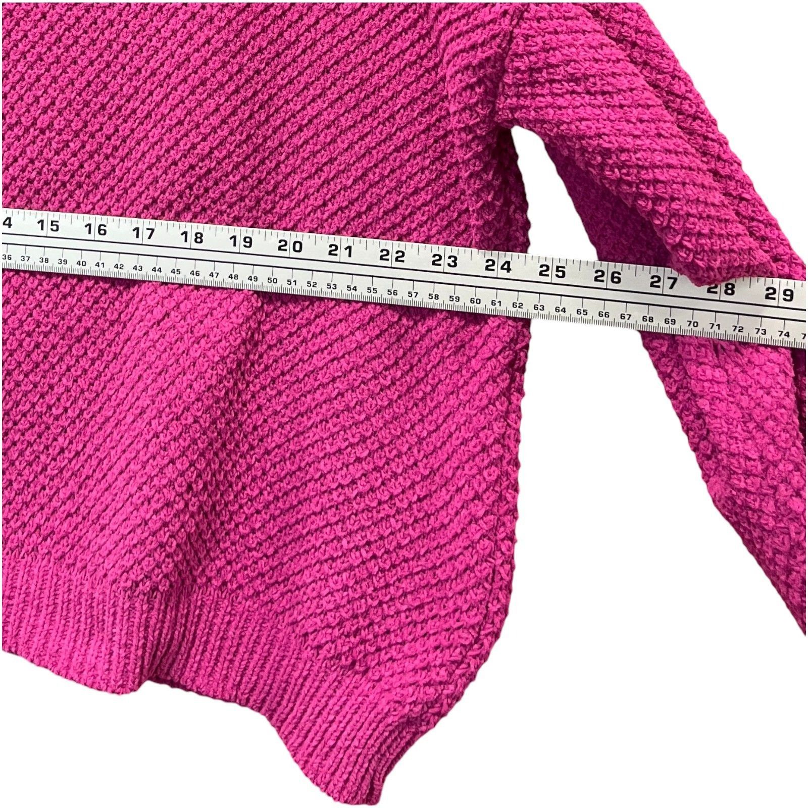 Other Rue + - Women's Long Sleeve Round Neck Crochet Sweater - Pin Size 3XL / US 20-22 - 3 Thumbnail