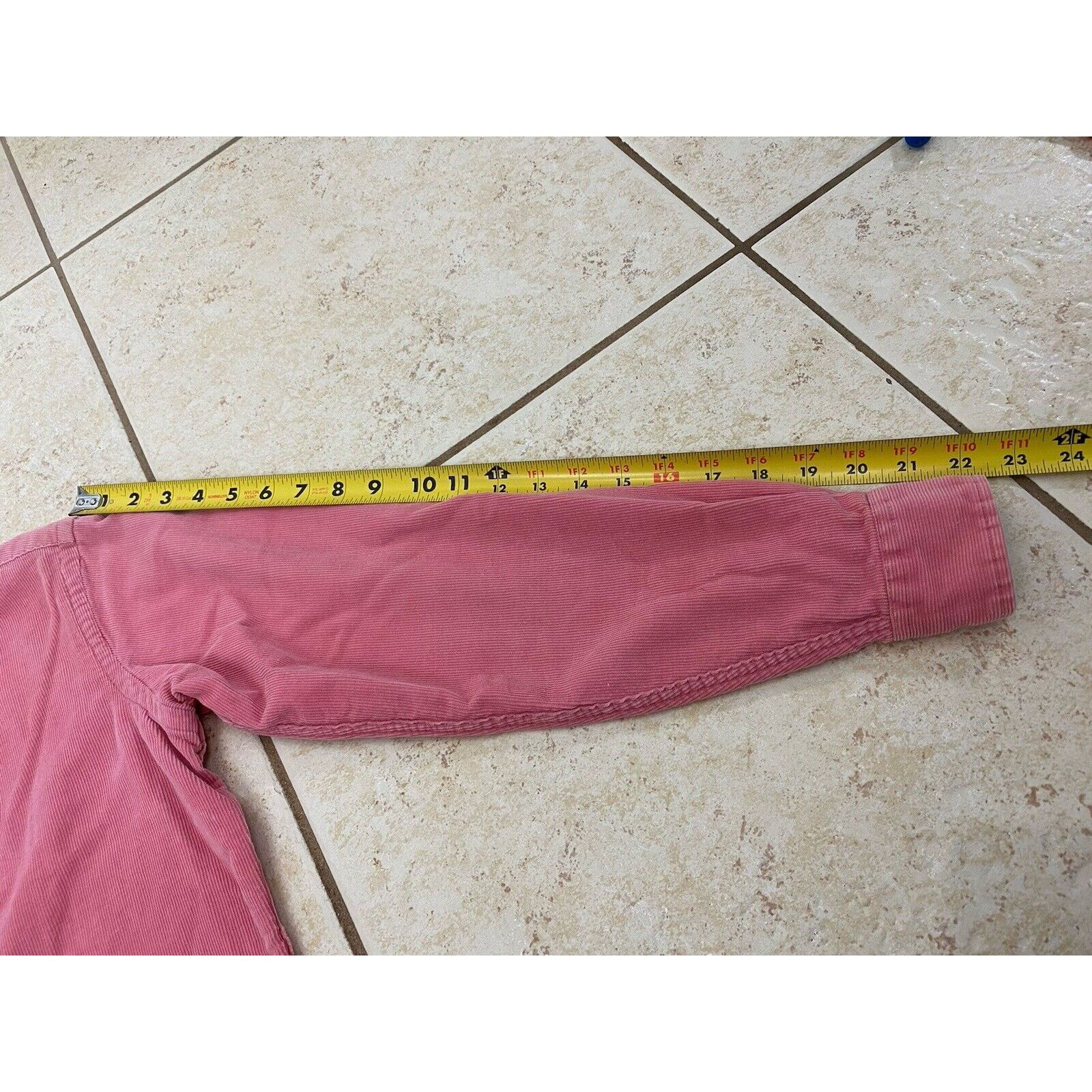 Other VTG Woolrich Corduroy Button Up Down Pink Shirt 12 Western Size XL / US 12-14 / IT 48-50 - 14 Thumbnail
