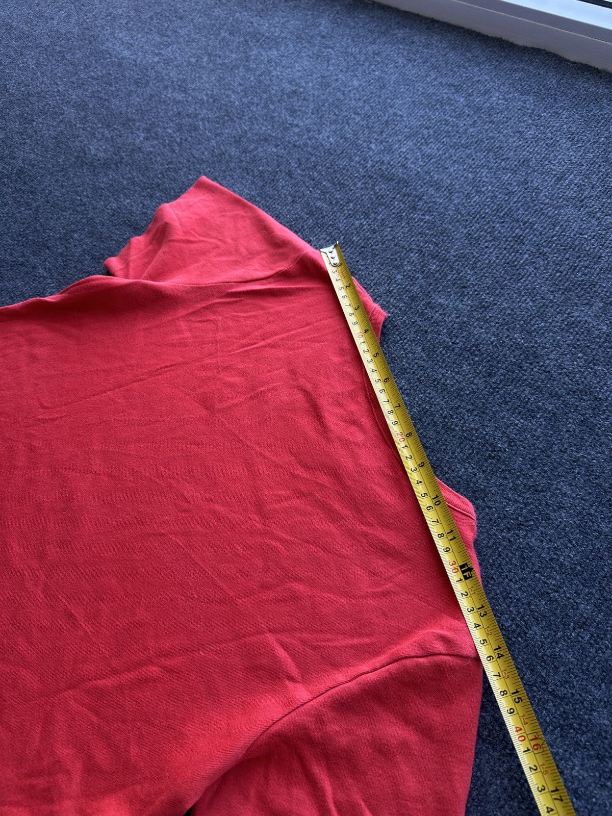 A.P.C. RARE MADE IN JAPAN 🚨 APC WOMEN RED SOFT TEE Size S / US 4 / IT 40 - 12 Thumbnail