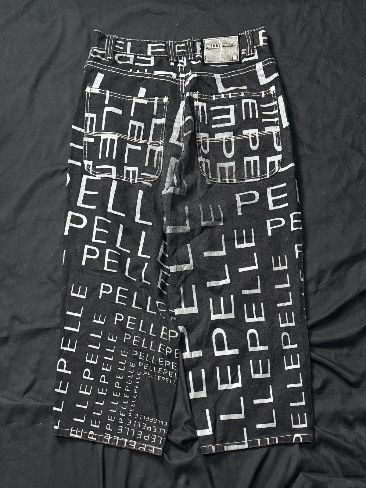 Japanese Brand × Marc Buchanan × Pelle Pelle Pelle Pelle Marc Buchanan Baggy Mid Denim Jeans Size US 30 / EU 46 - 2 Thumbnail
