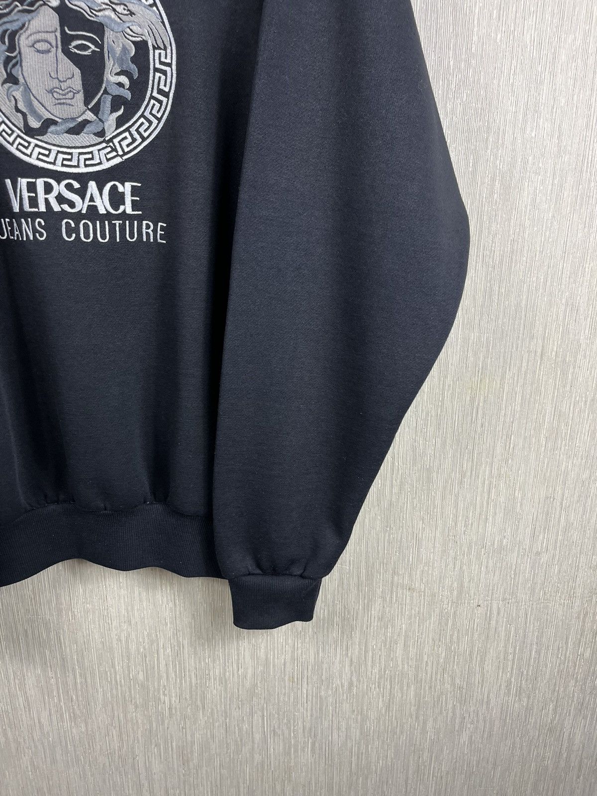 Versace × Vintage Vintage Versace Classic V2 medusa face sweatshirt big logo Size US XL / EU 56 / 4 - 7 Thumbnail