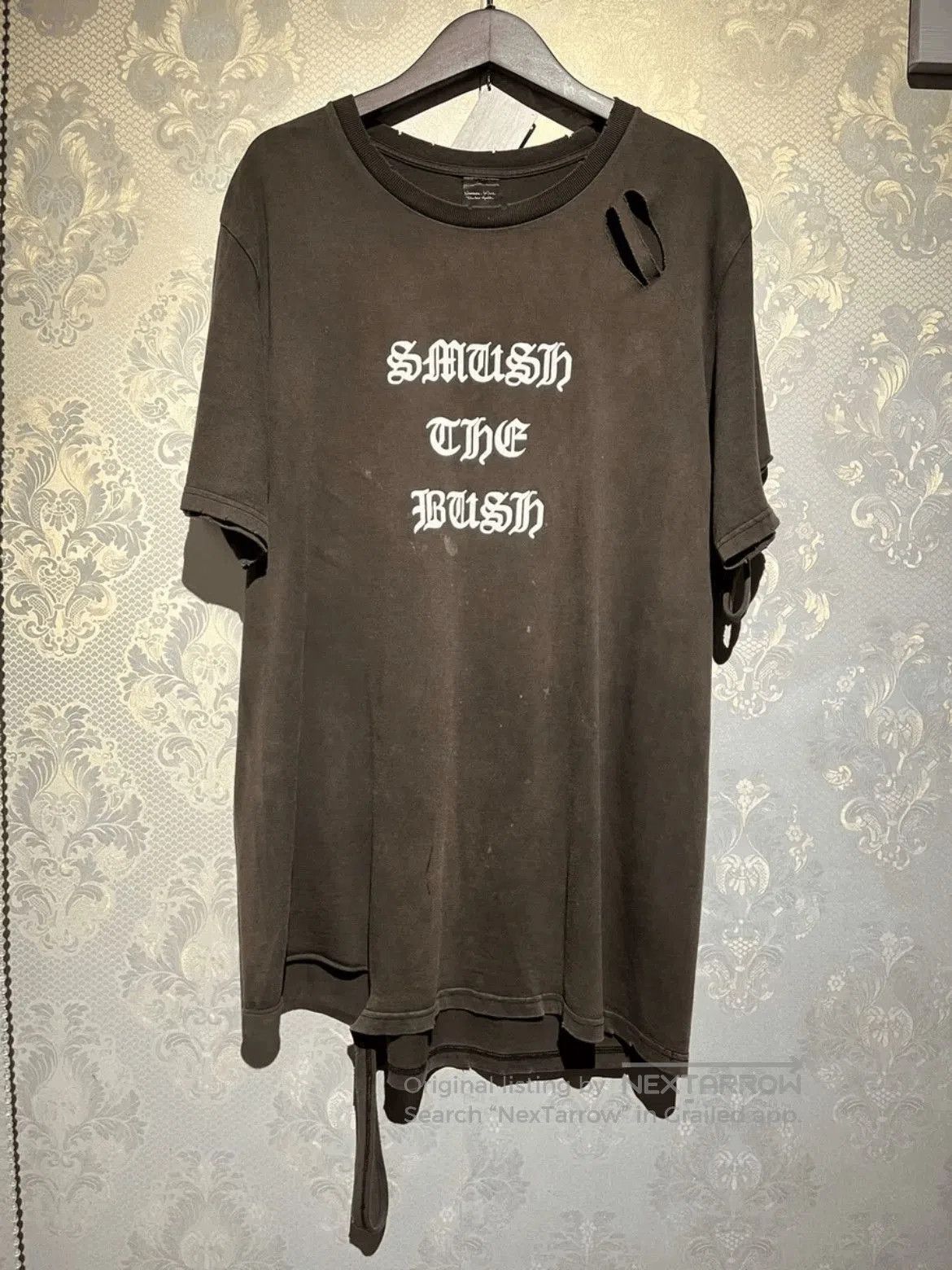 Number (N)ine Number Nine 04AW Anti War Slogan Tee. Size US XL / EU 56 / 4 - 7 Thumbnail