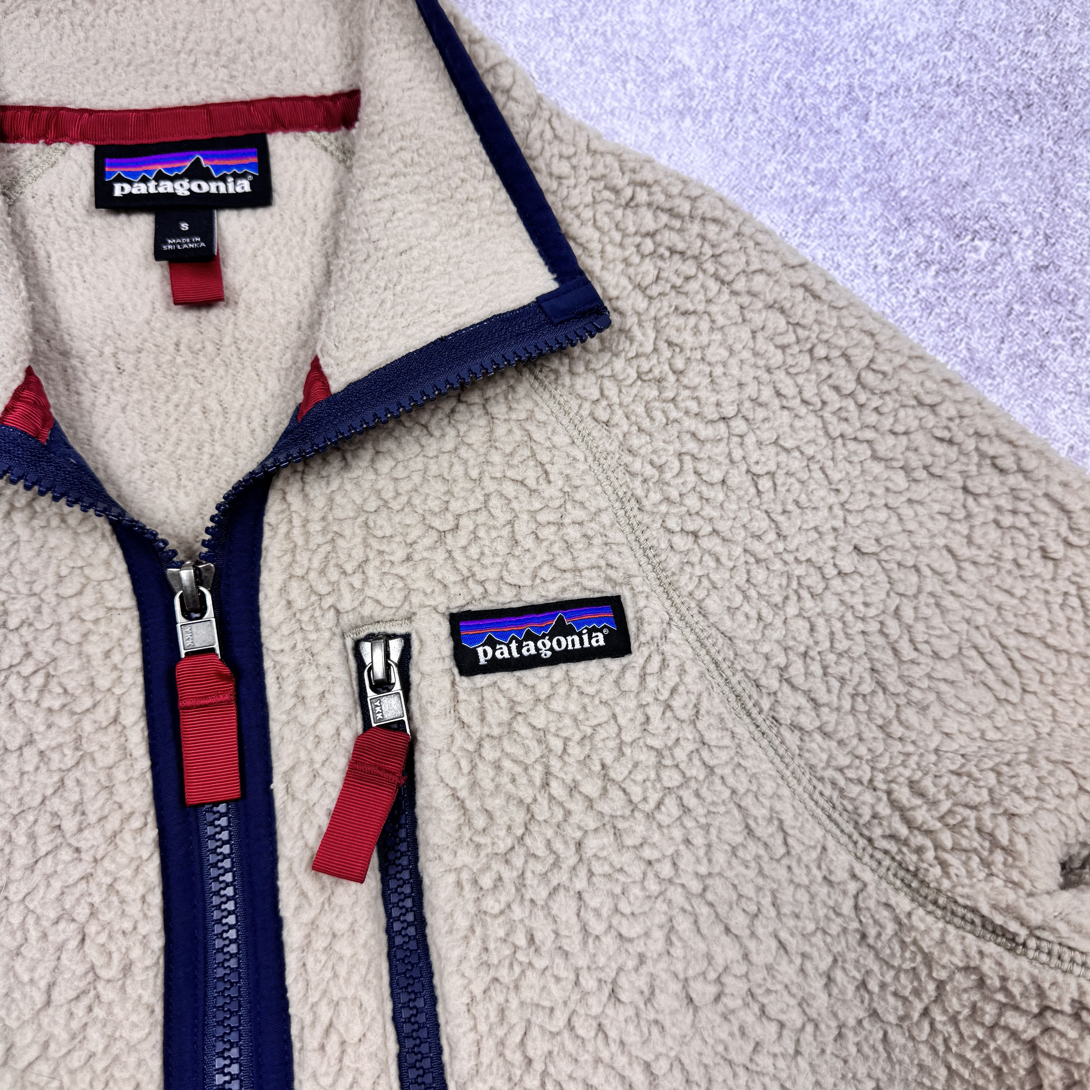 Patagonia Men`s PATAGONIA SHERPA RETRO X PILE FLEECE JACKET SIZE S-M Size US S / EU 44-46 / 1 - 7 Thumbnail