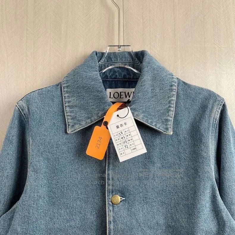 Loewe loewe denim jacket with unique design features. Size US M / EU 48-50 / 2 - 2 Thumbnail
